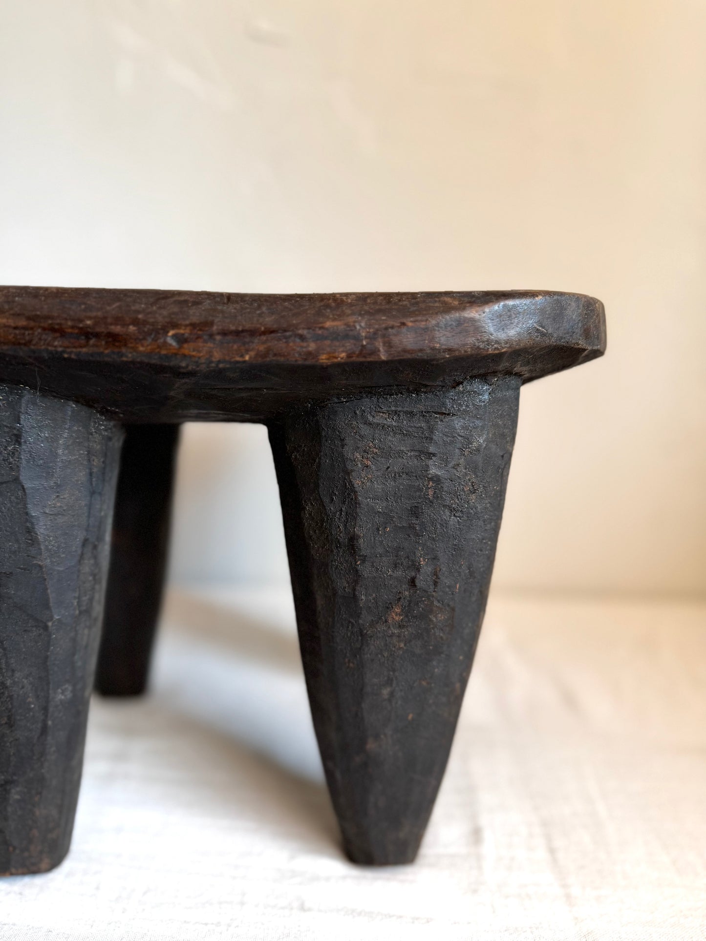 SMALL AFRICAN SENUFO STOOL No4