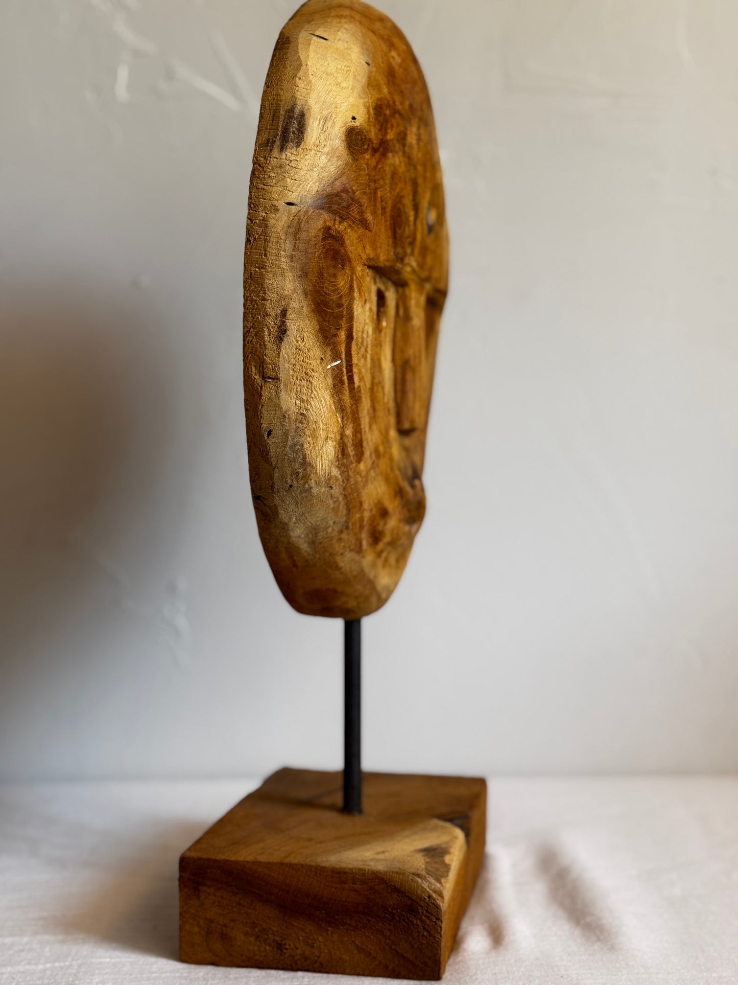 SUMBANESE TEAK MASK SCULPTURE No3