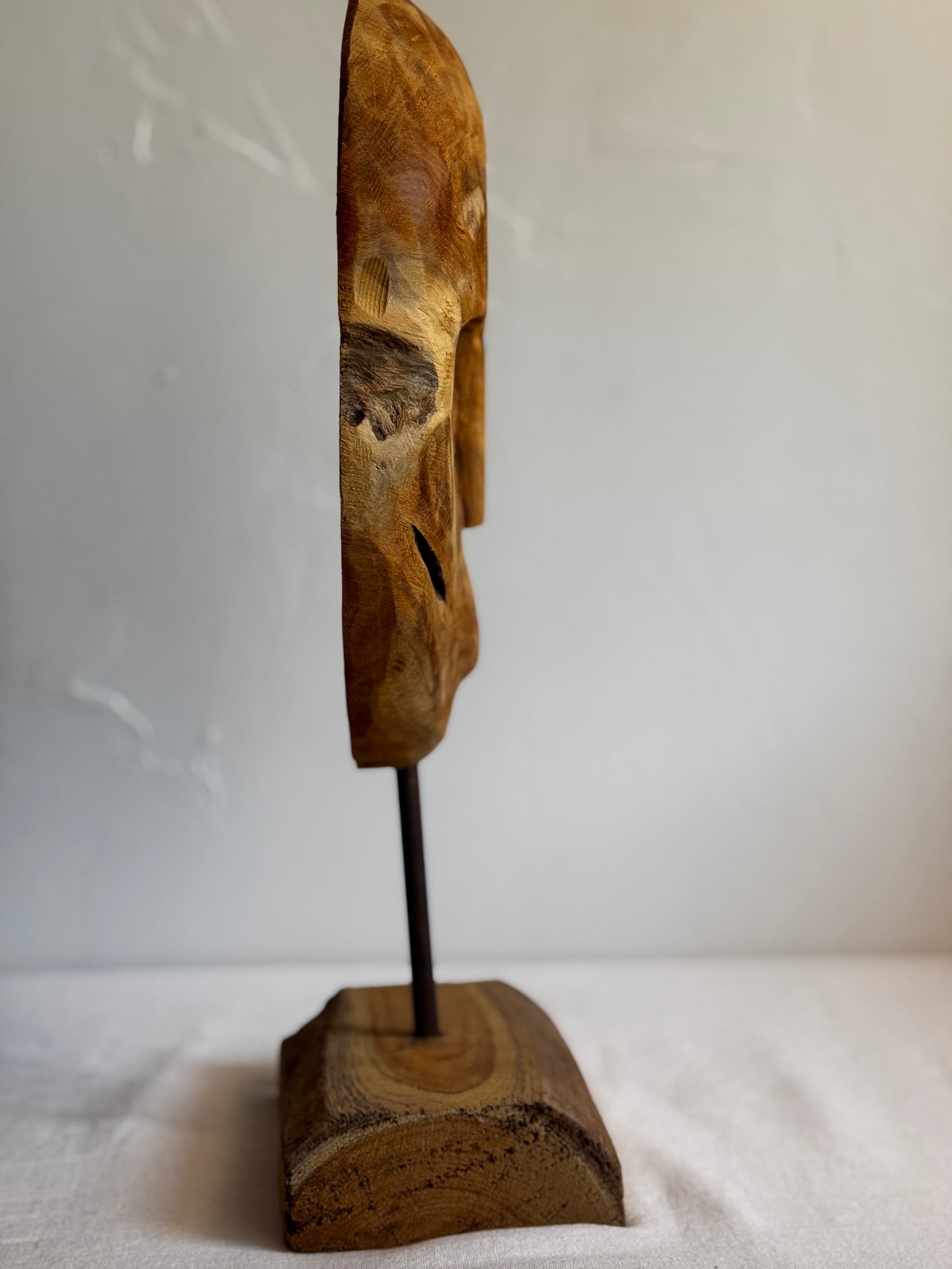SUMBANESE TEAK MASK SCULPTURE No1