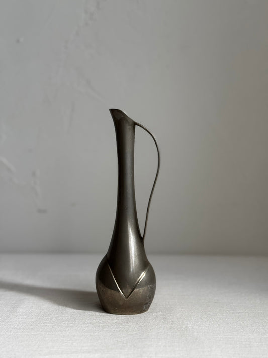 VINTAGE ART NOUVEAU SILVER PLATED VASE