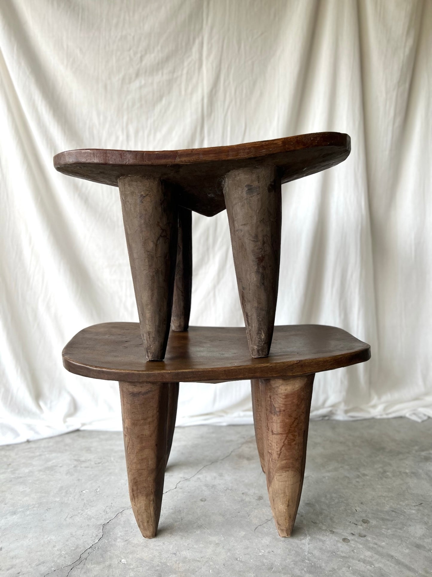 LARGE AFRICAN SENUFO STOOL No2