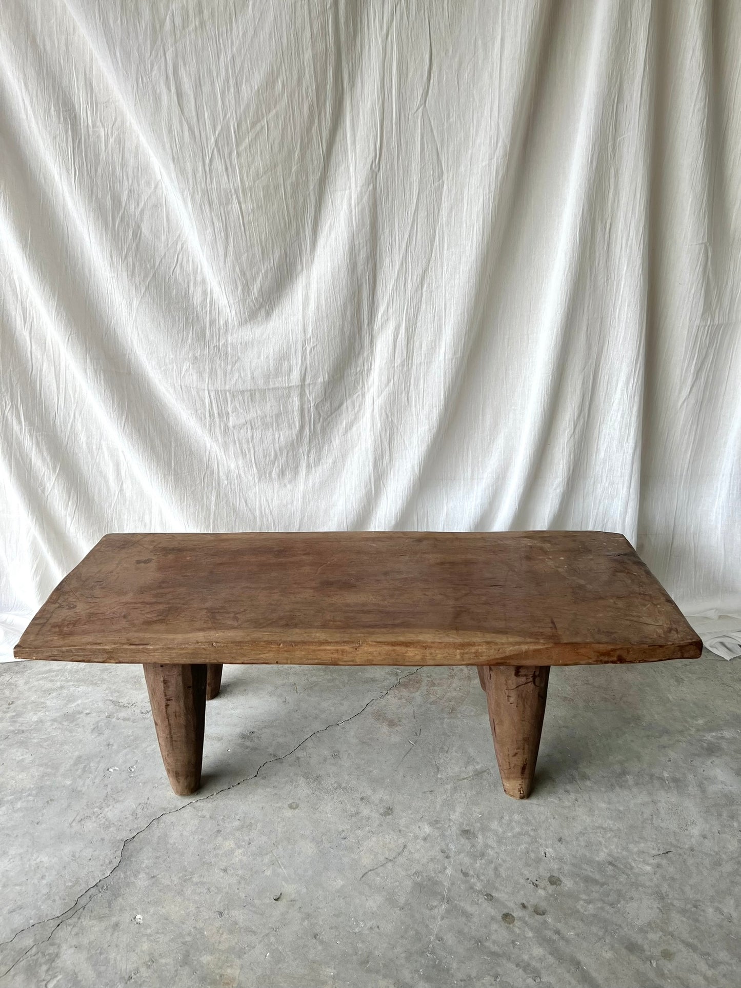 VINTAGE AFRICAN SENUFO COFFEE TABLE or BENCH