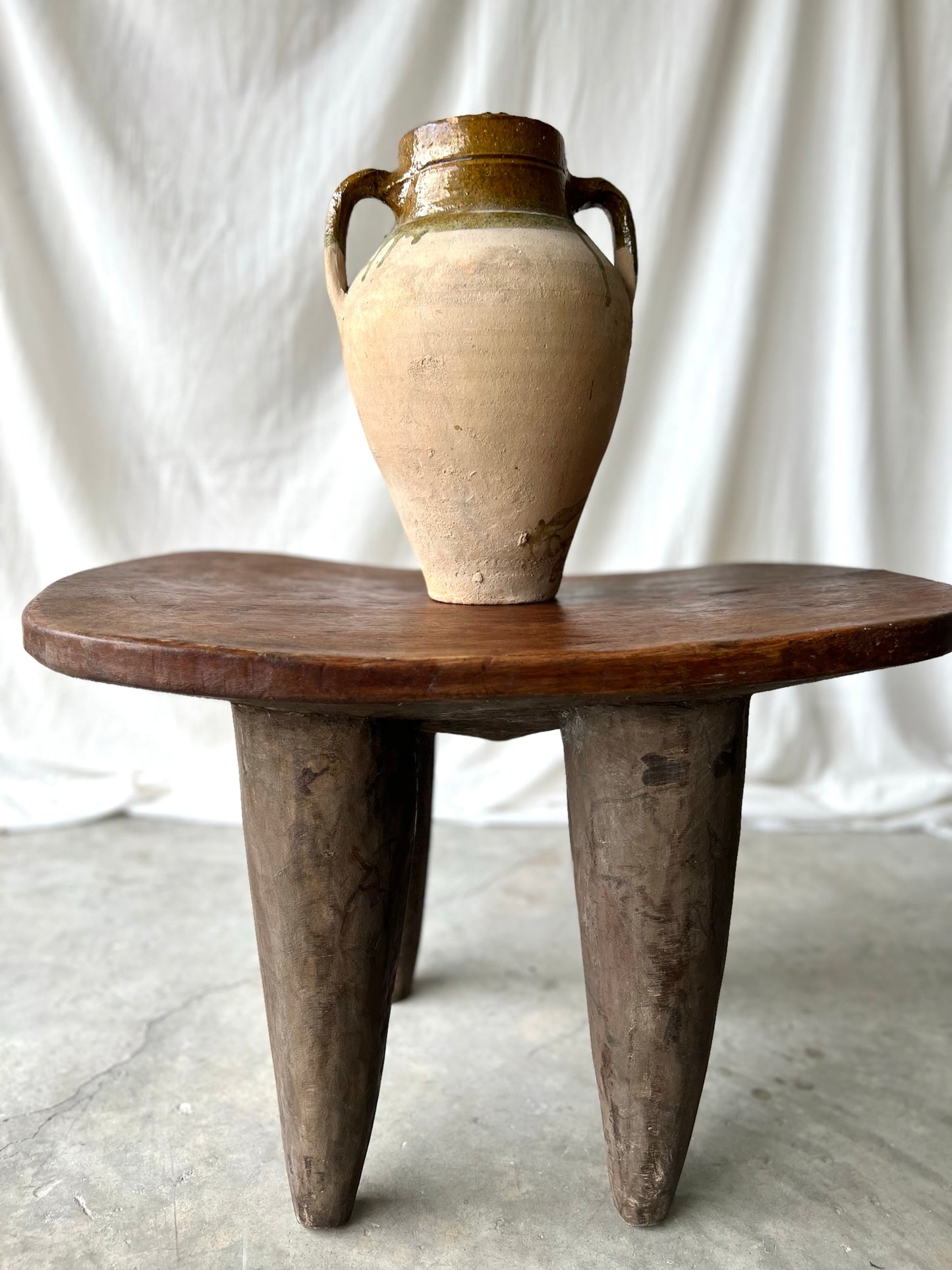LARGE AFRICAN SENUFO STOOL No2