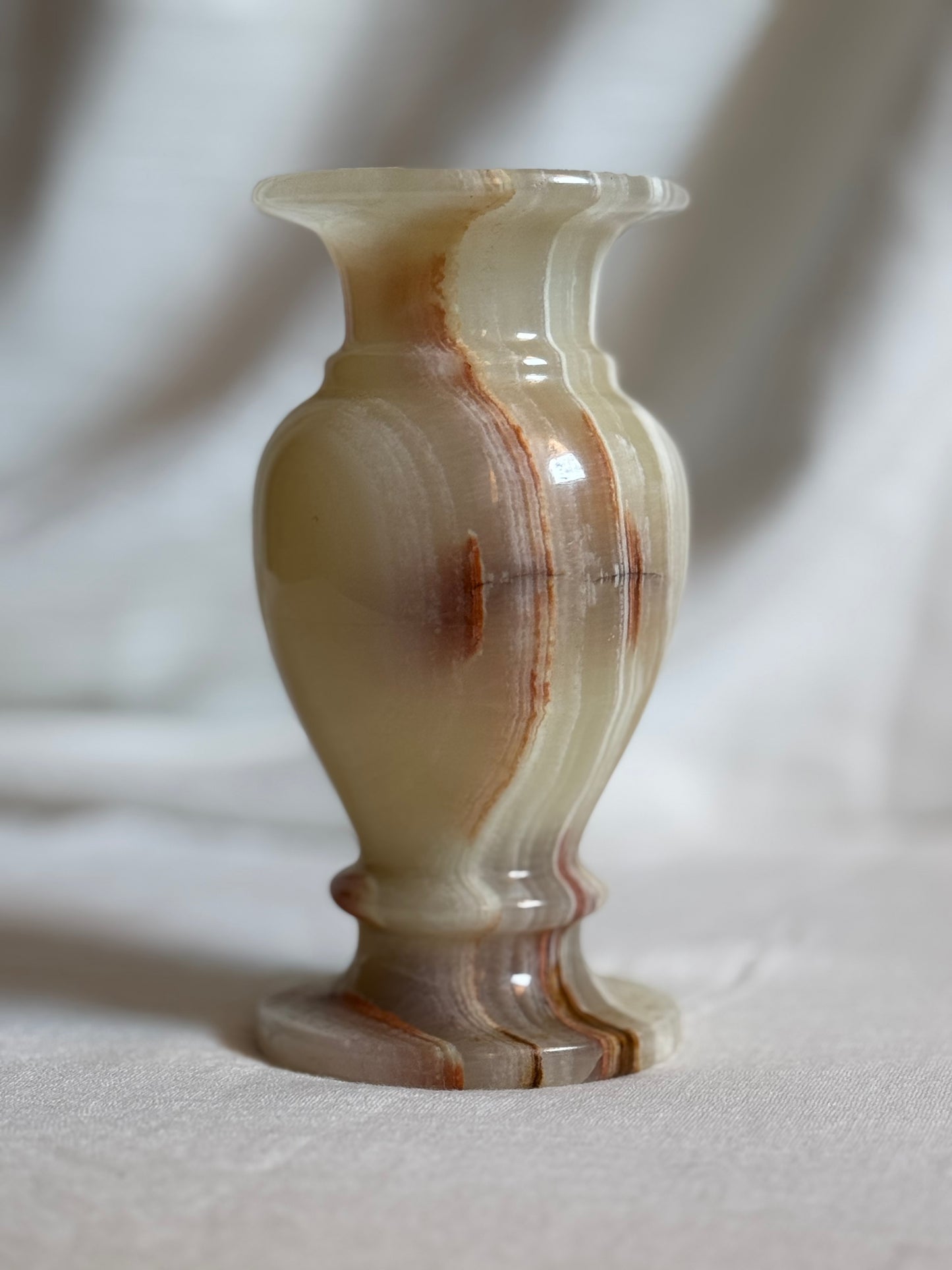 GREEN ONYX VASE