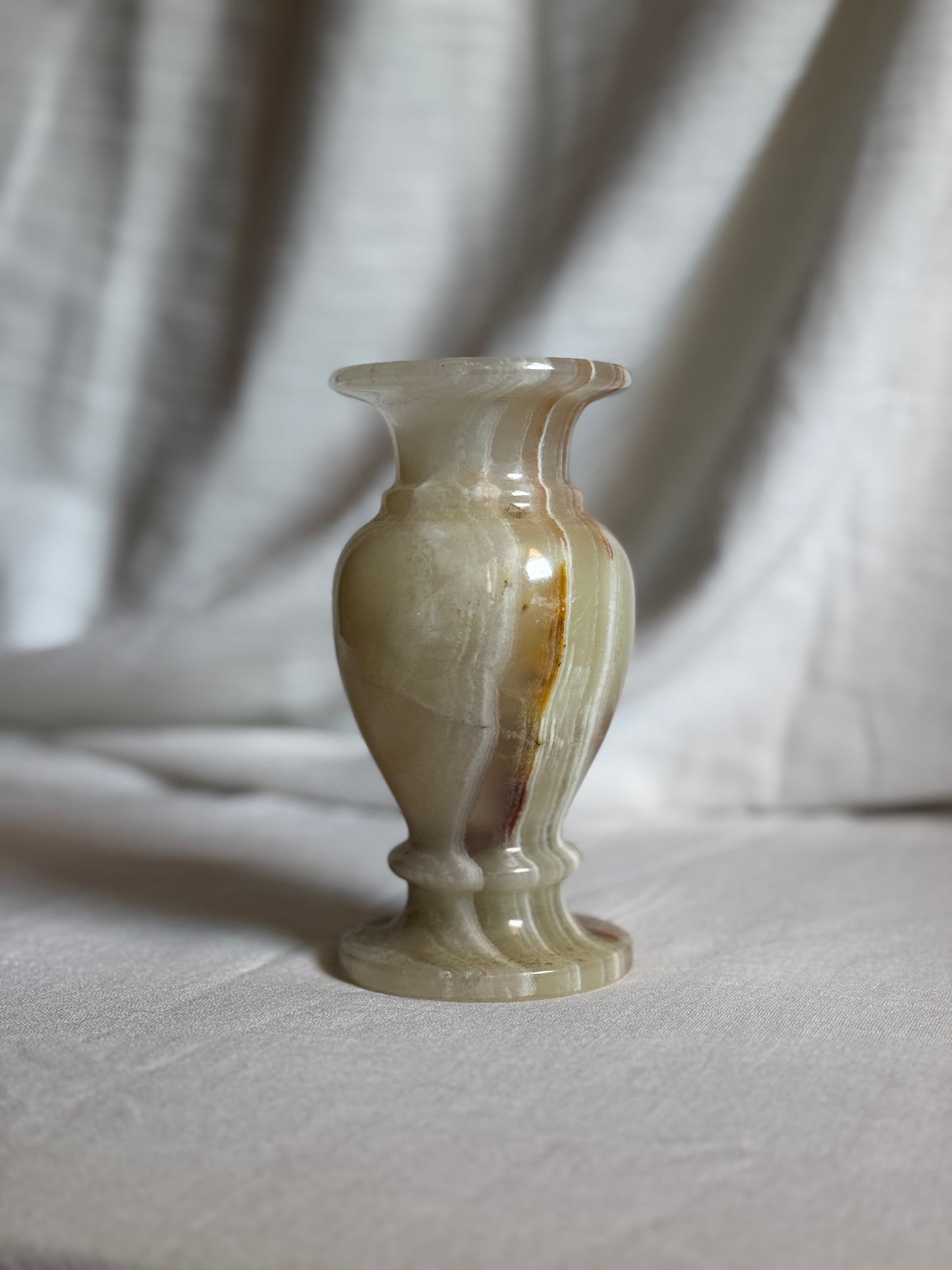 GREEN ONYX VASE