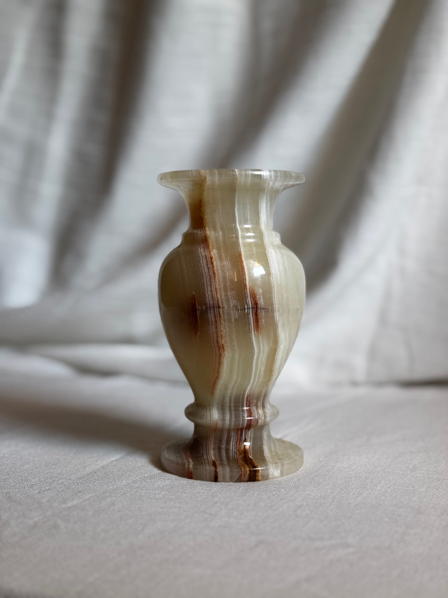 GREEN ONYX VASE