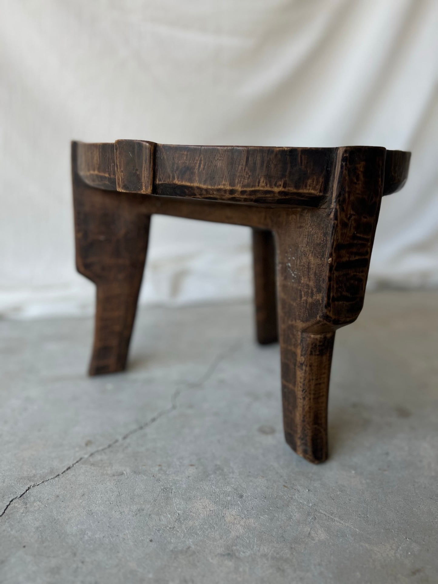 VINTAGE AFRICAN HEHE STOOL No2 Exclusive