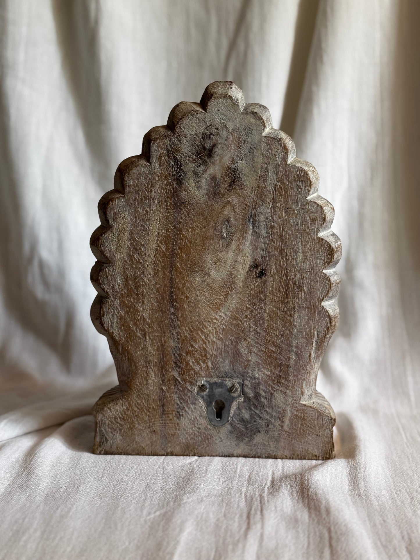 WOODEN SCALLOP SHELL SET