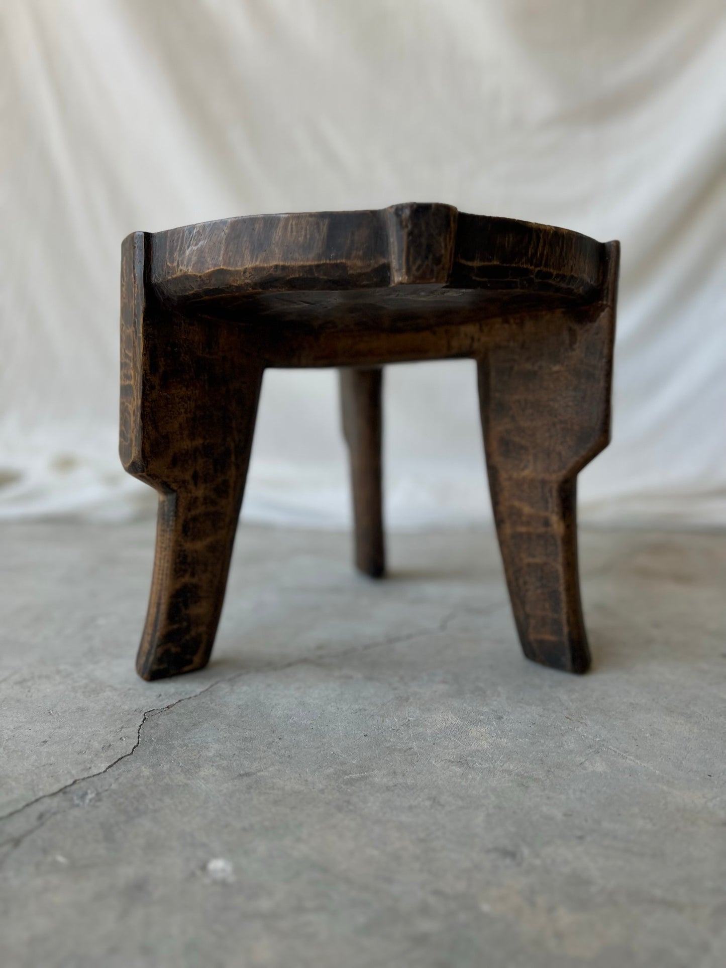 VINTAGE AFRICAN HEHE STOOL No2 Exclusive