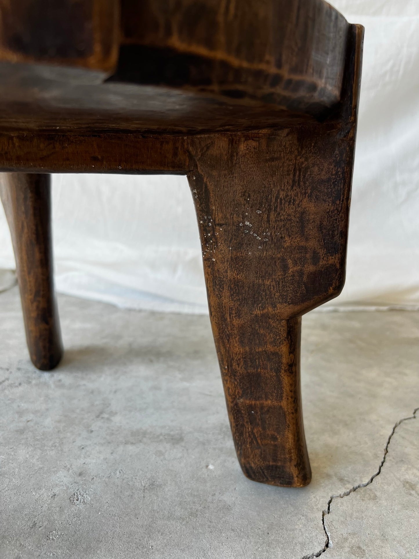 VINTAGE AFRICAN HEHE STOOL No2 Exclusive