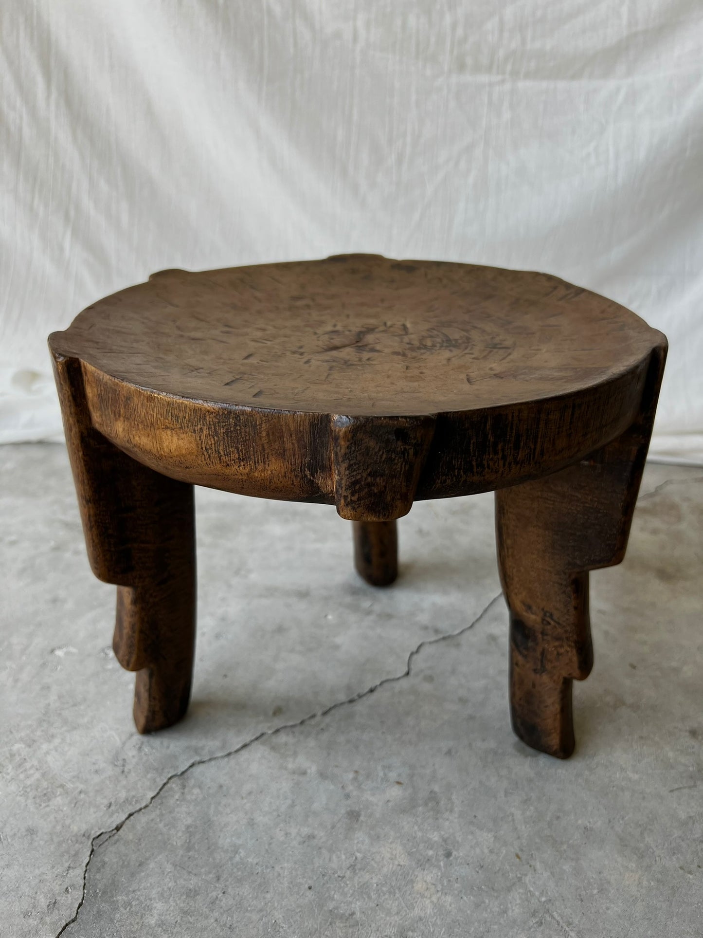 VINTAGE AFRICAN HEHE STOOL No1 Exclusive