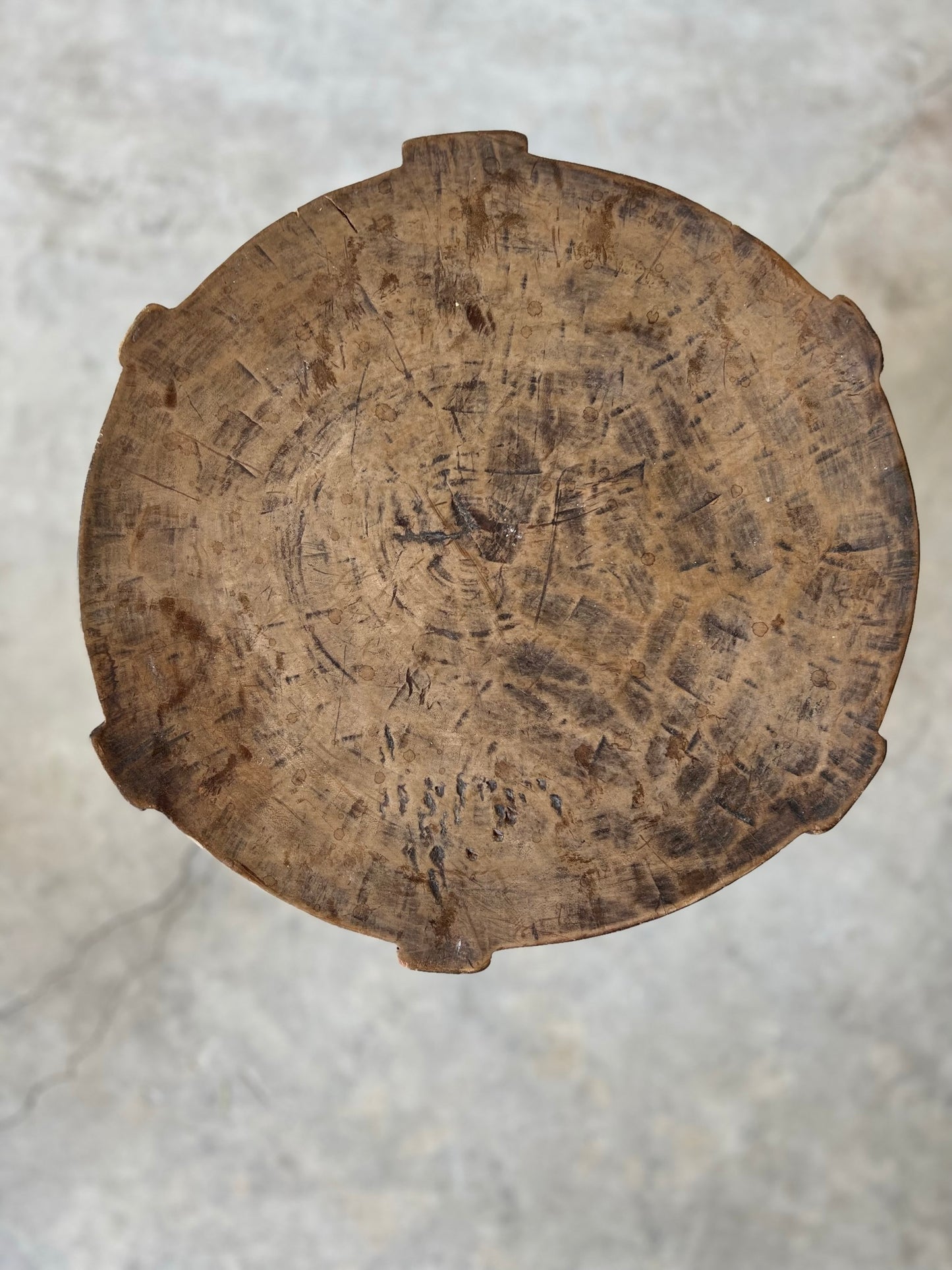 VINTAGE AFRICAN HEHE STOOL No2 Exclusive