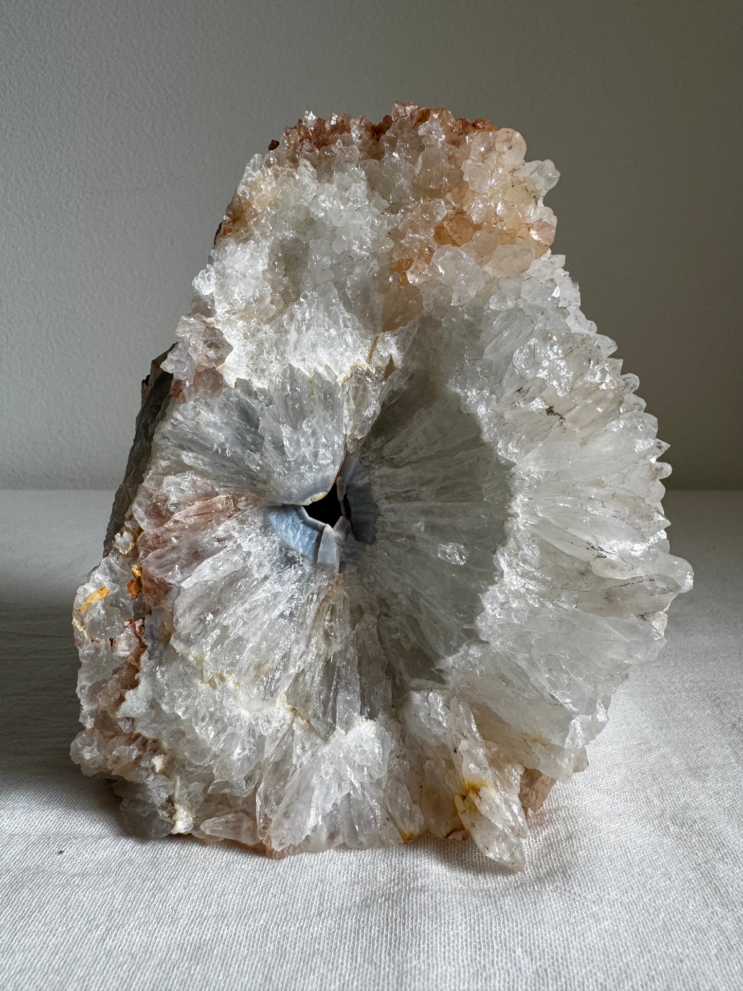 RARE NATURAL WHITE QUARTZ CRYSTAL