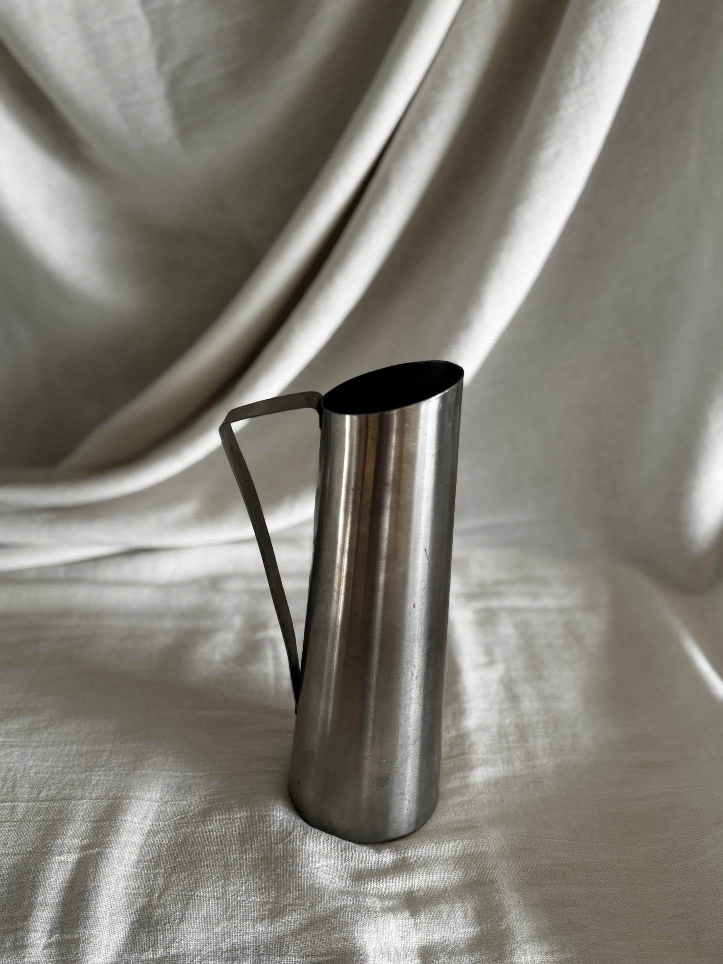 VINTAGE ARGENTINE STAINLESS STEEL PITCHER