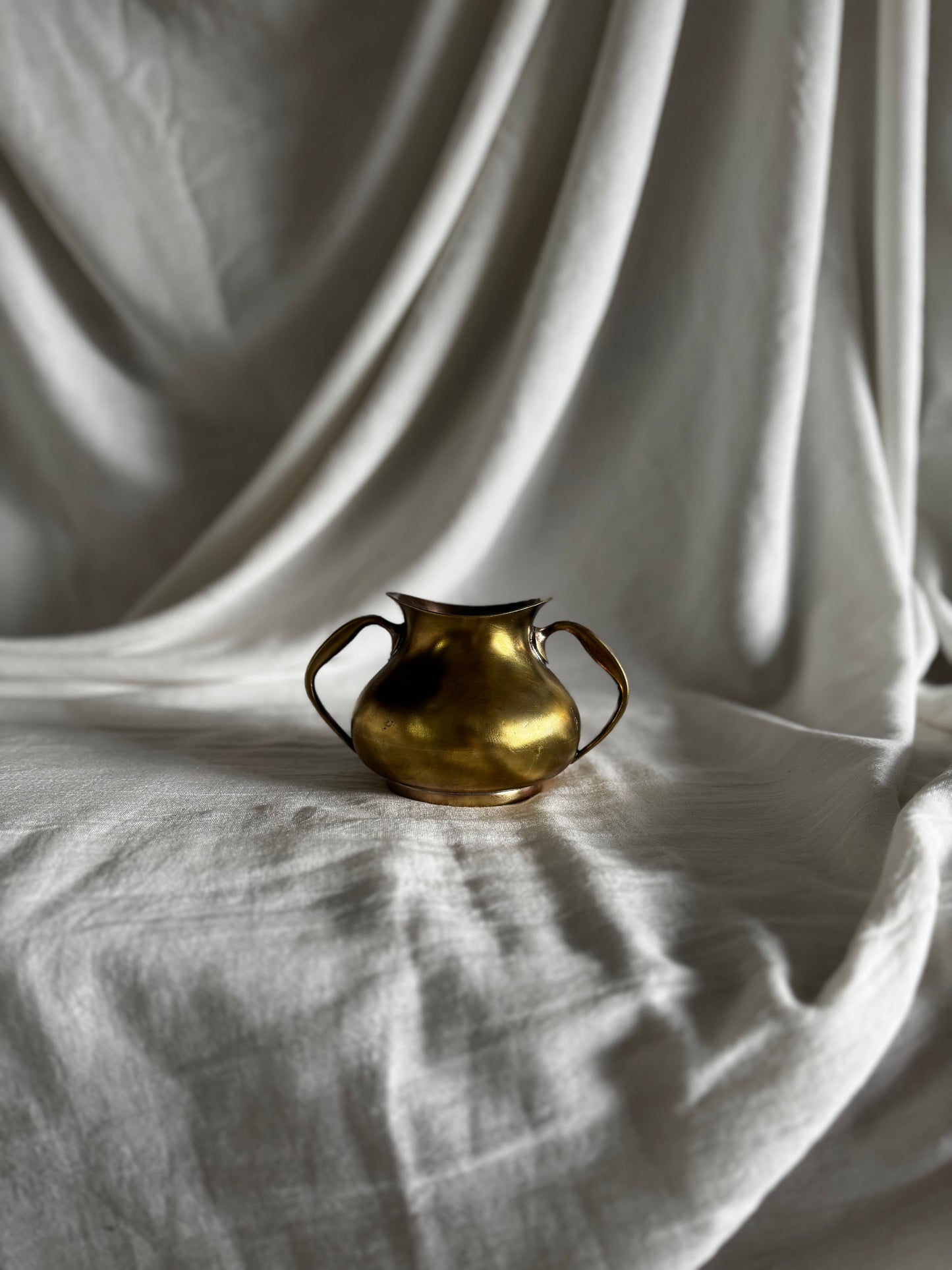 VINTAGE PRATA WOLFF BRASS VASE