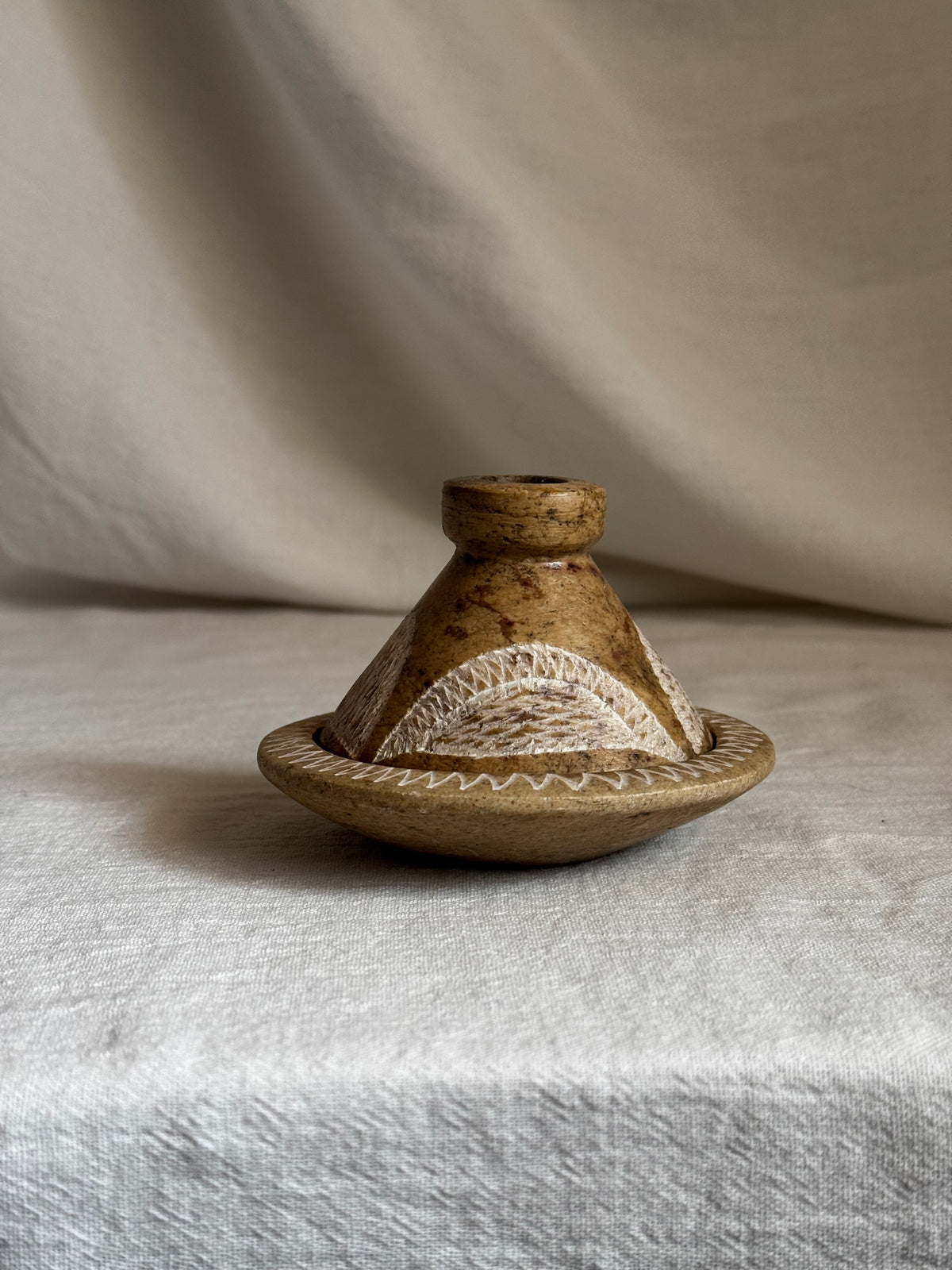MOROCCAN ALABASTER MINI TAGINE