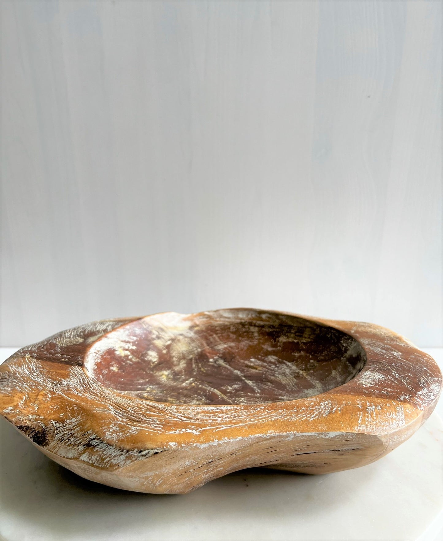 TEAK ROOT BOWL