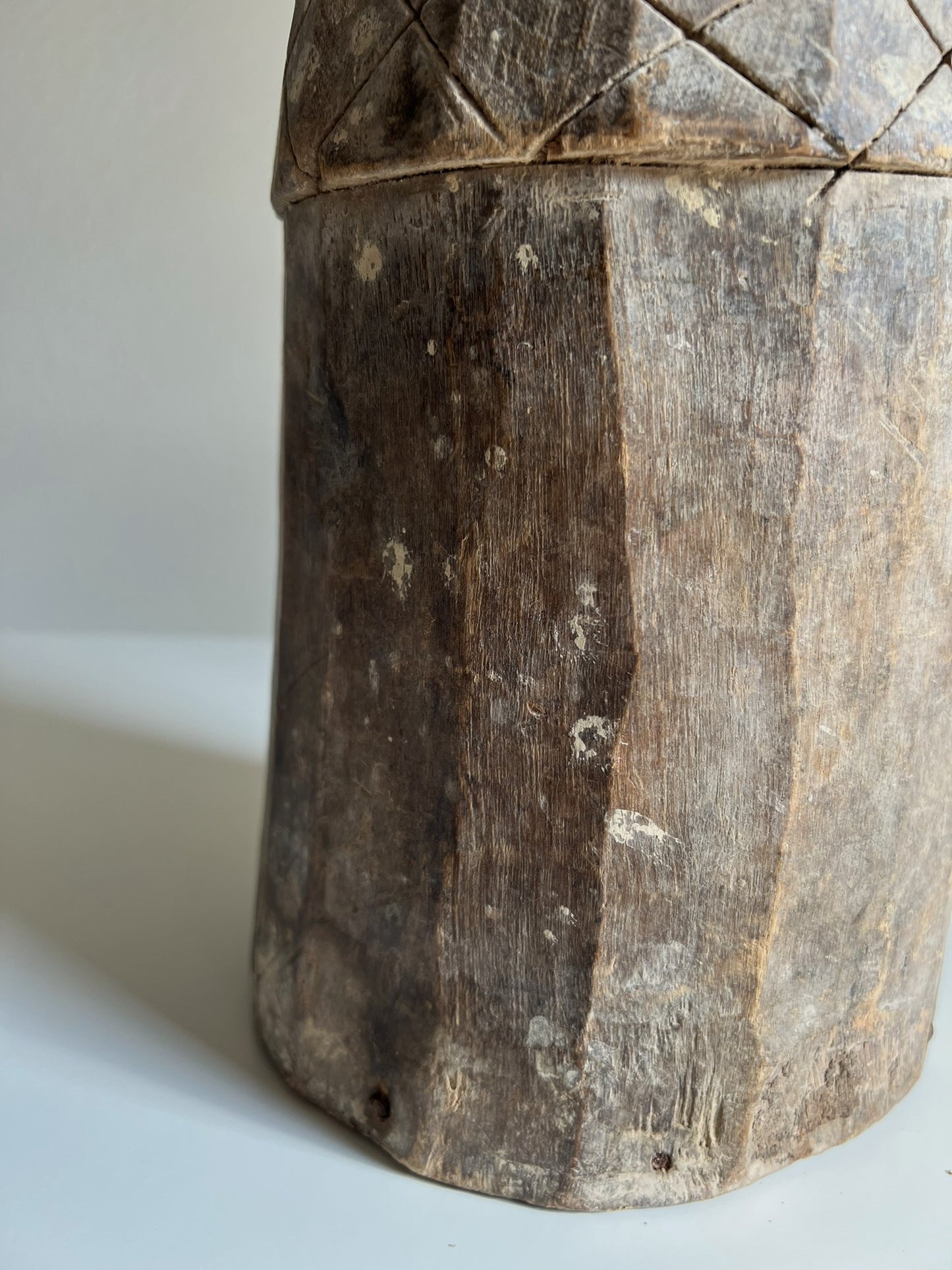 VINTAGE TURKISH WOODEN POT No1