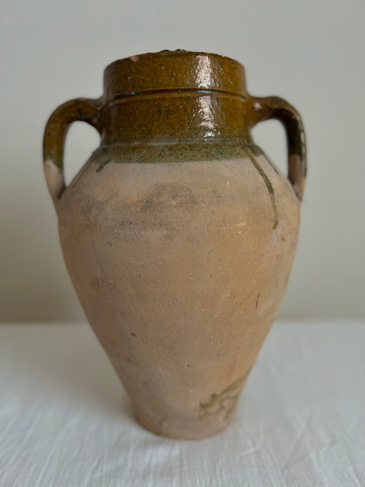 VINTAGE OLIVE JAR No2