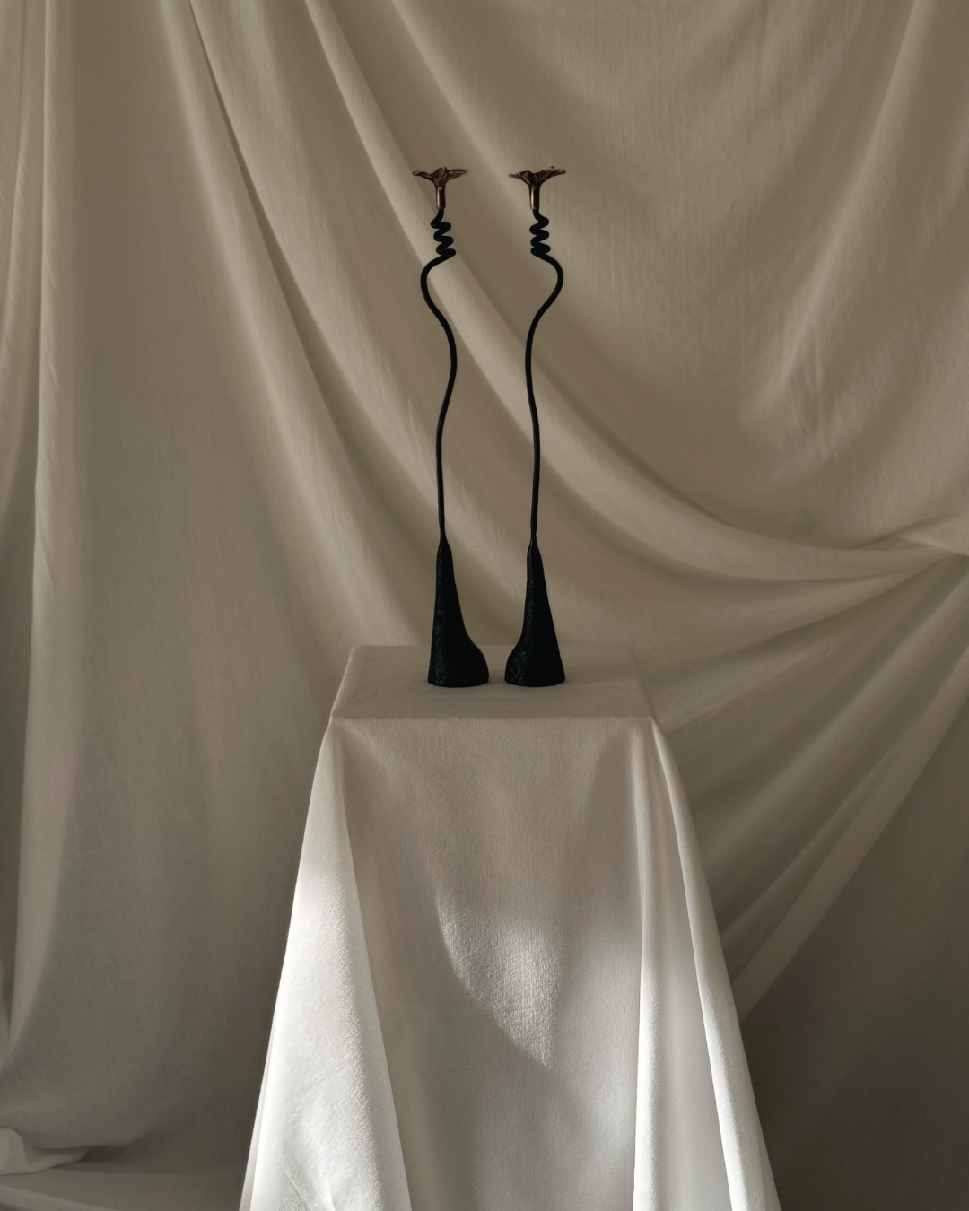 JESSAMINE IRON CANDLESTICK