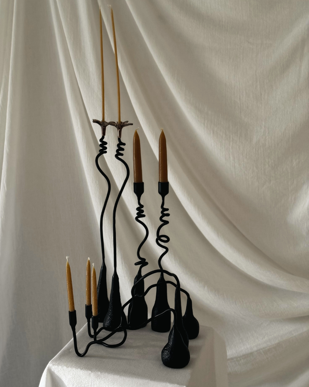 KIN IRON CANDLESTICK