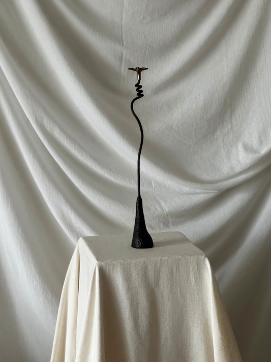 JESSAMINE IRON CANDLESTICK