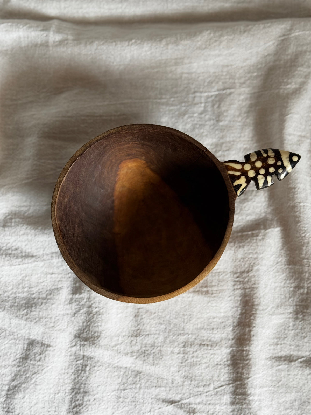 AFRICAN OLIVE WOOD BOWL