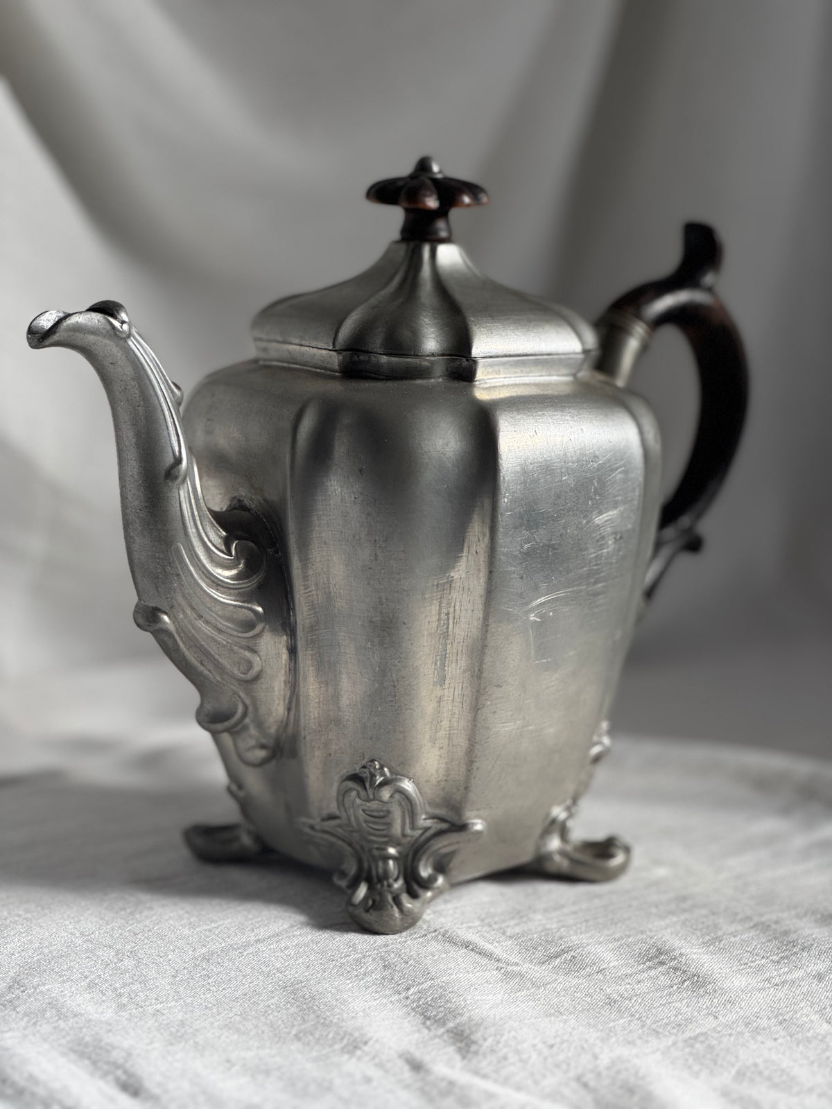 ANTIQUE VICTORIAN TEAPOT BY JAMES DIXON & SONS