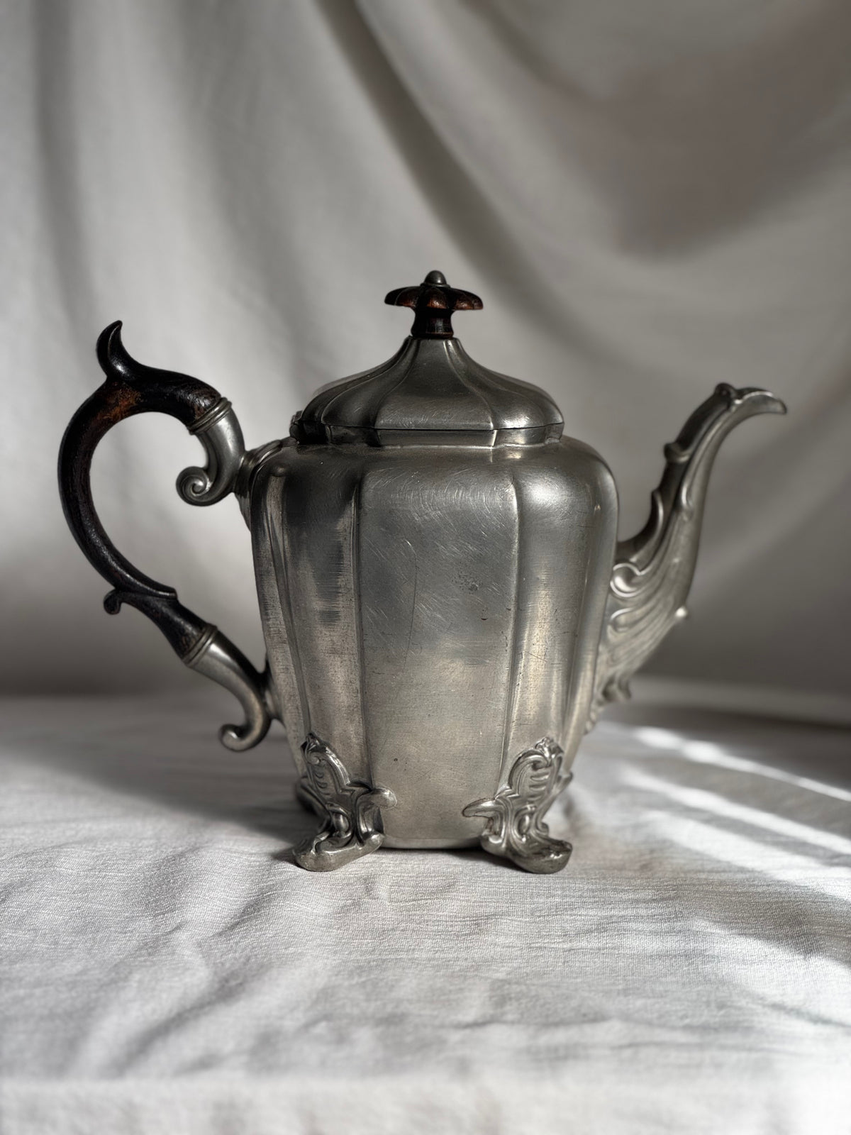 ANTIQUE VICTORIAN TEAPOT BY JAMES DIXON & SONS