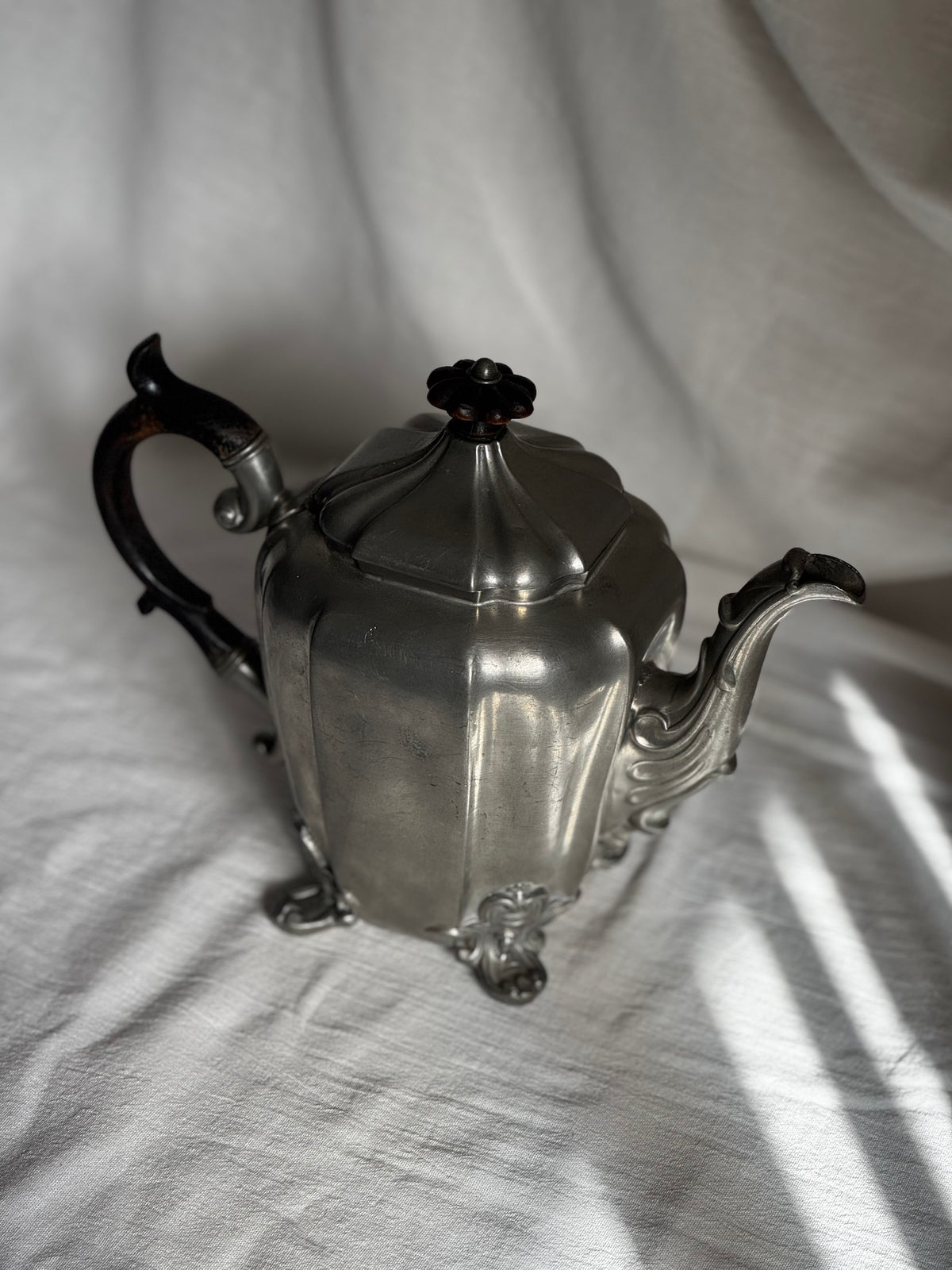 ANTIQUE VICTORIAN TEAPOT BY JAMES DIXON & SONS