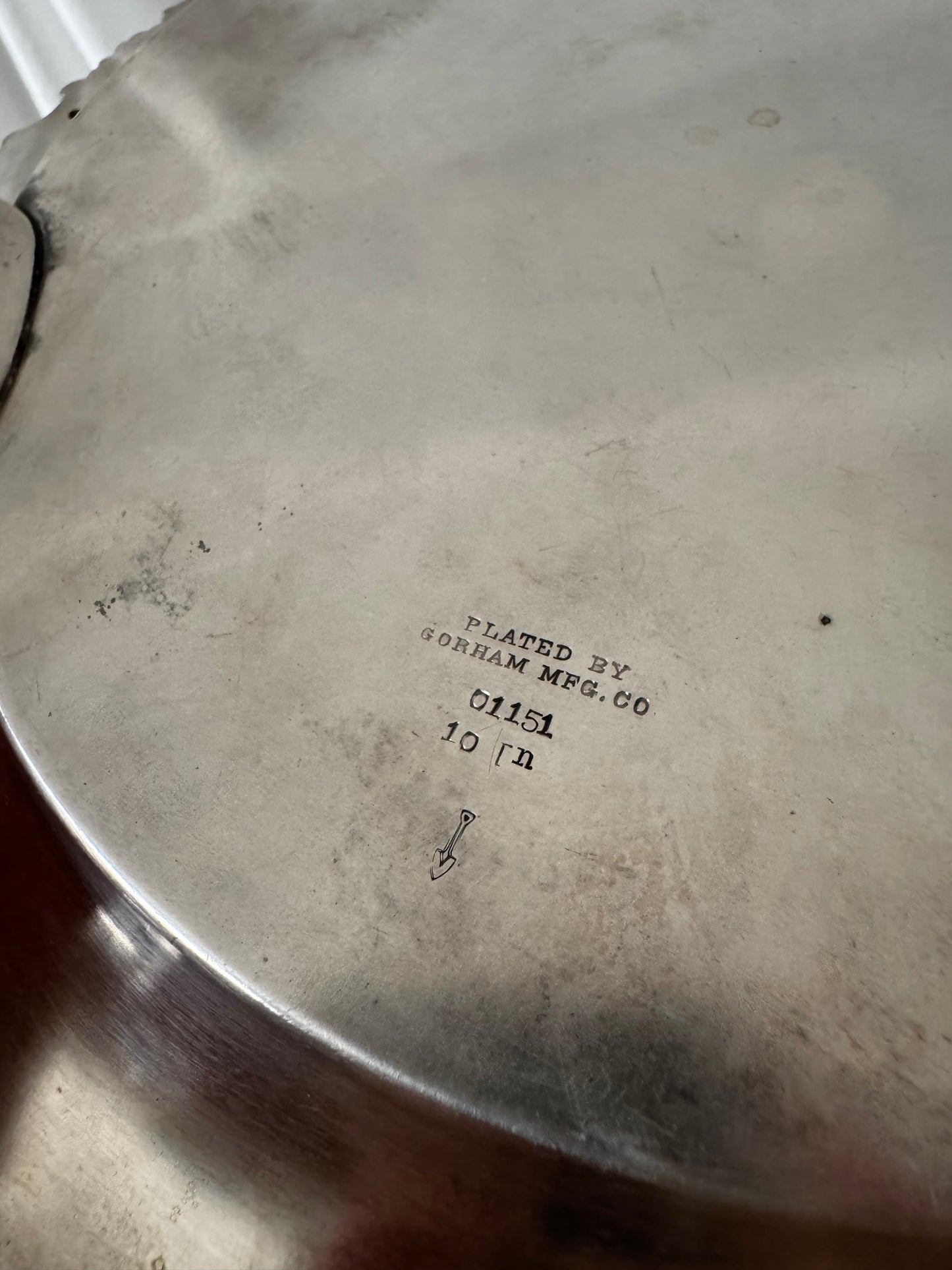 VINTAGE GORHAM SILVERPLATED SERVING TRAY