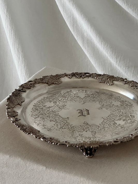 VINTAGE GORHAM SILVERPLATED SERVING TRAY