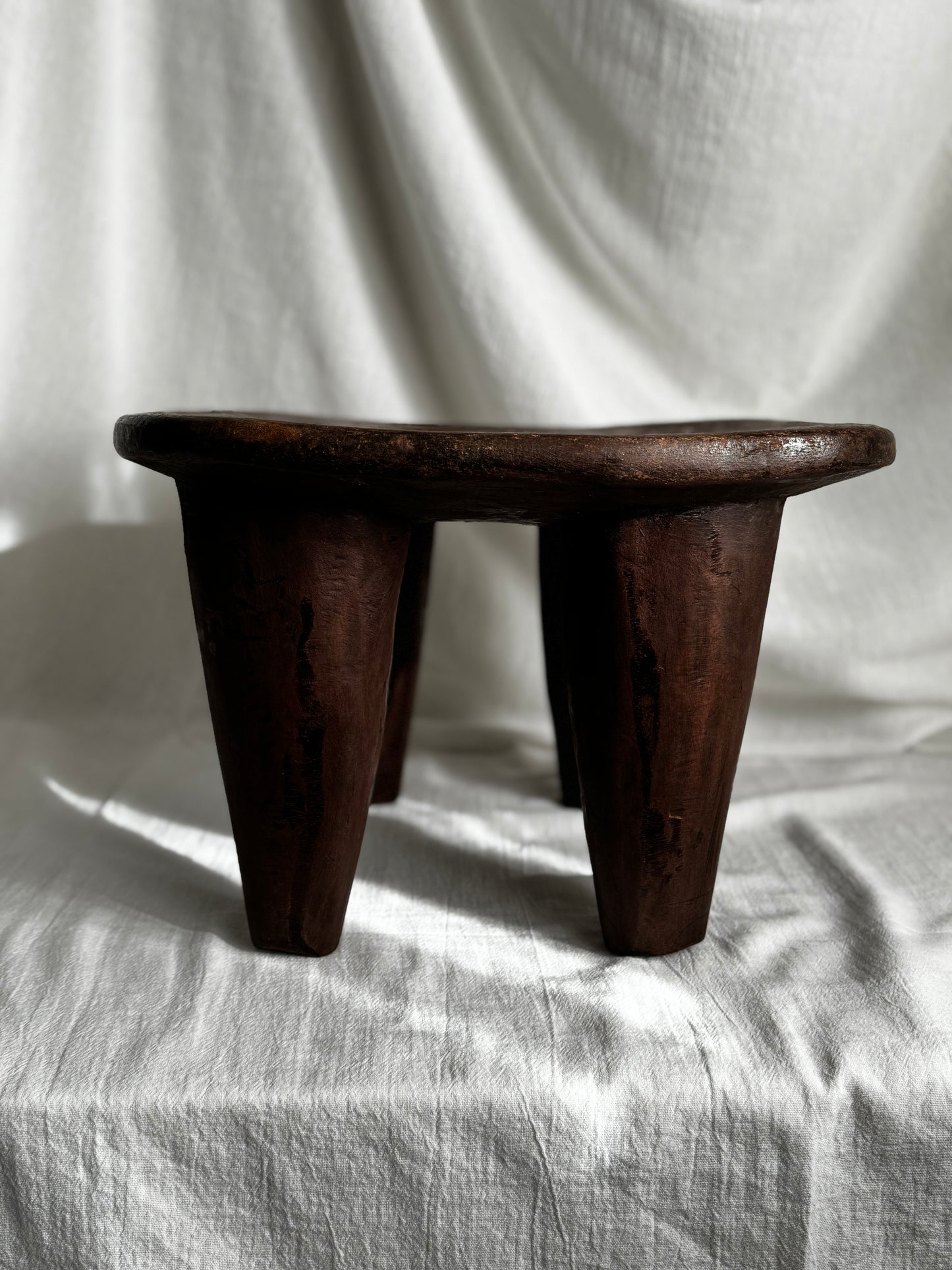 AFRICAN SENUFO STOOL -Medium Size- No3