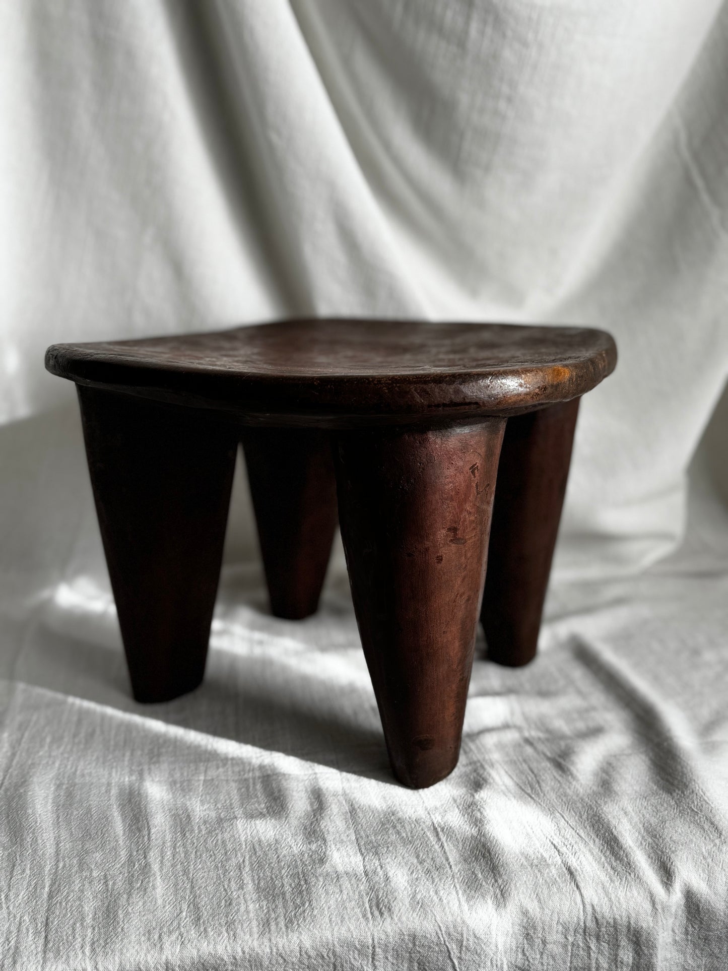 AFRICAN SENUFO STOOL -Medium Size- No3