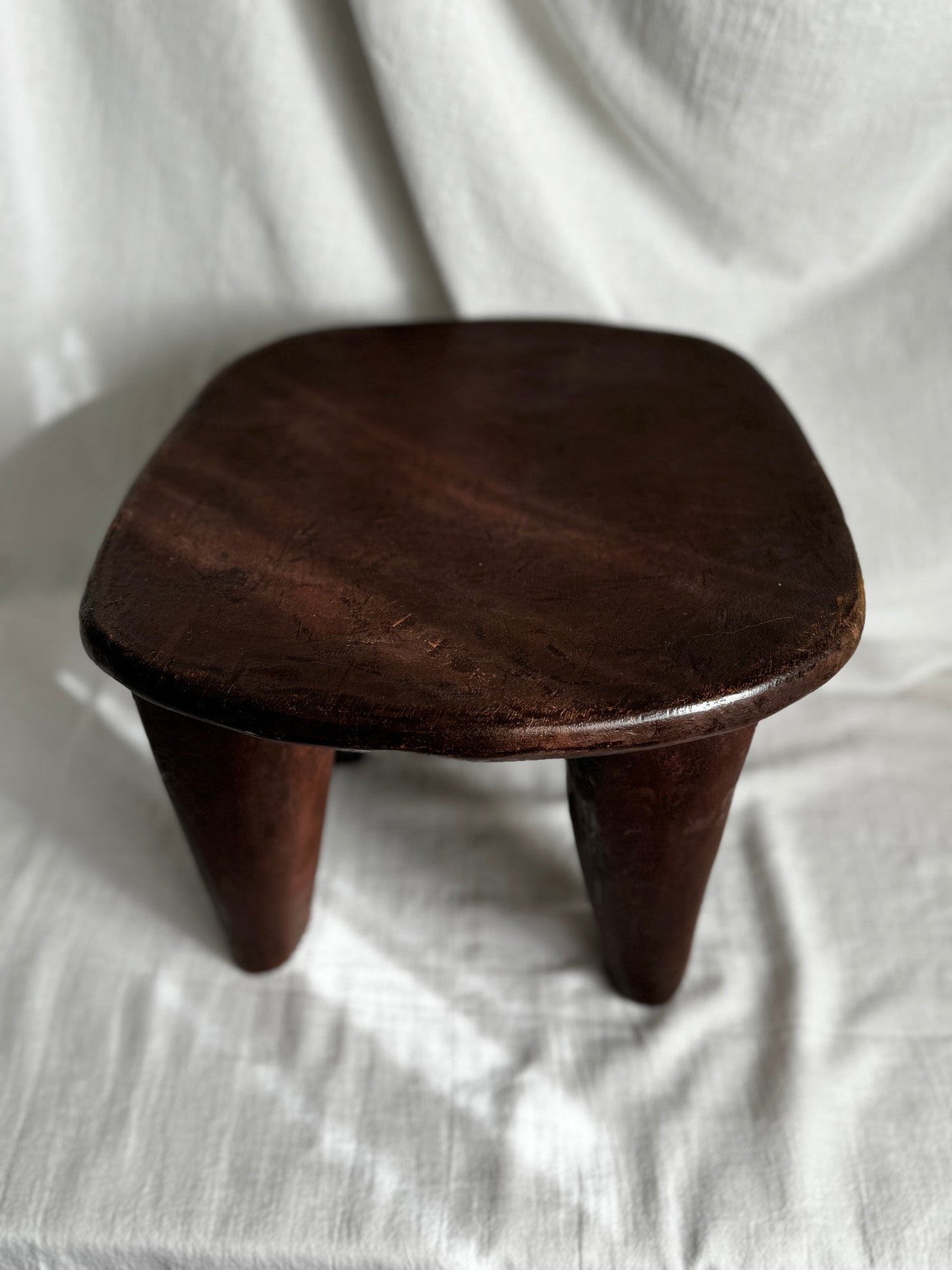 AFRICAN SENUFO STOOL -Medium Size- No3