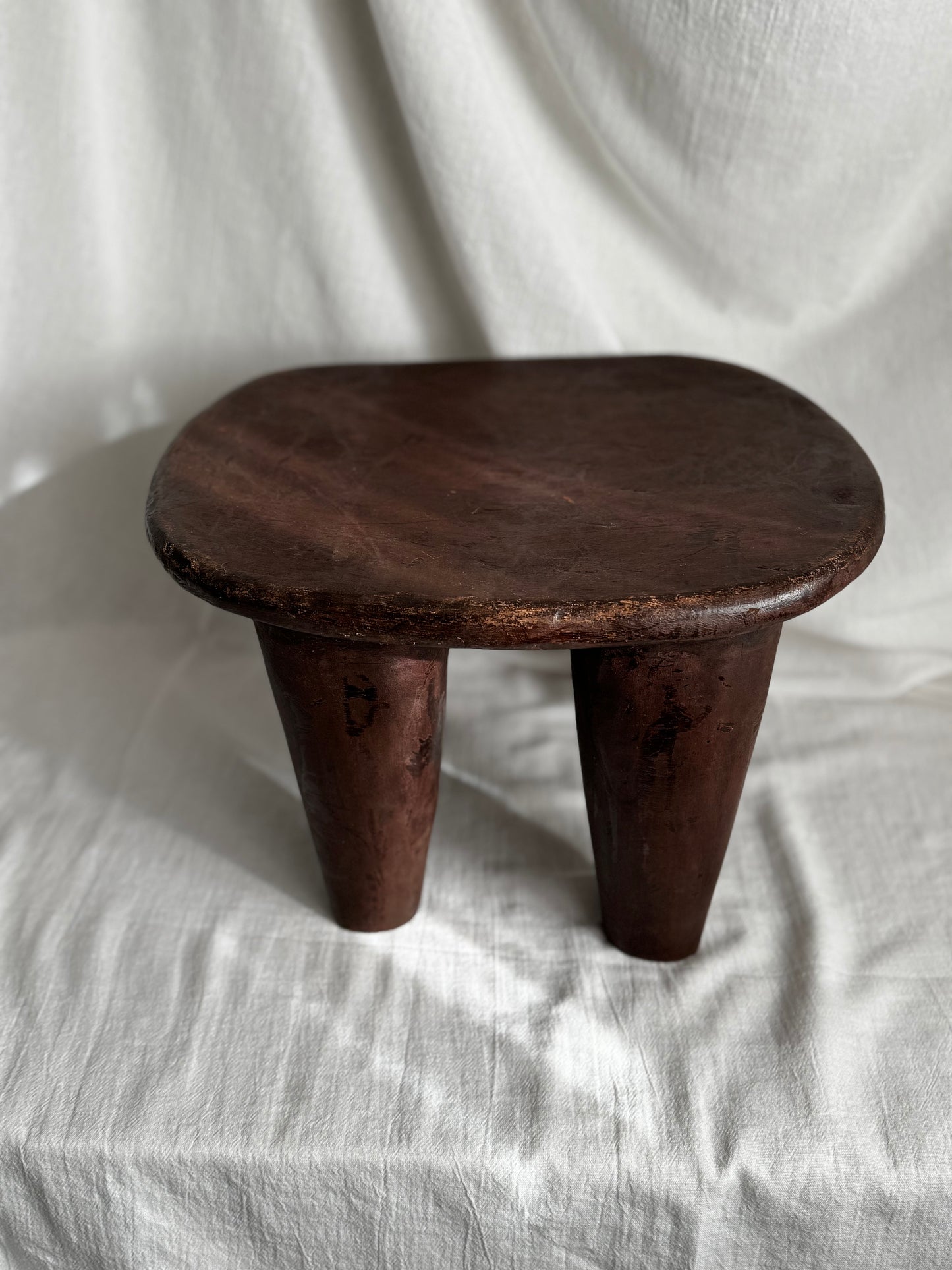 AFRICAN SENUFO STOOL -Medium Size- No3