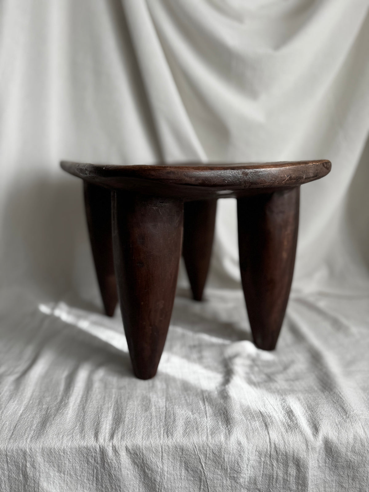 AFRICAN SENUFO STOOL -Medium Size- No2