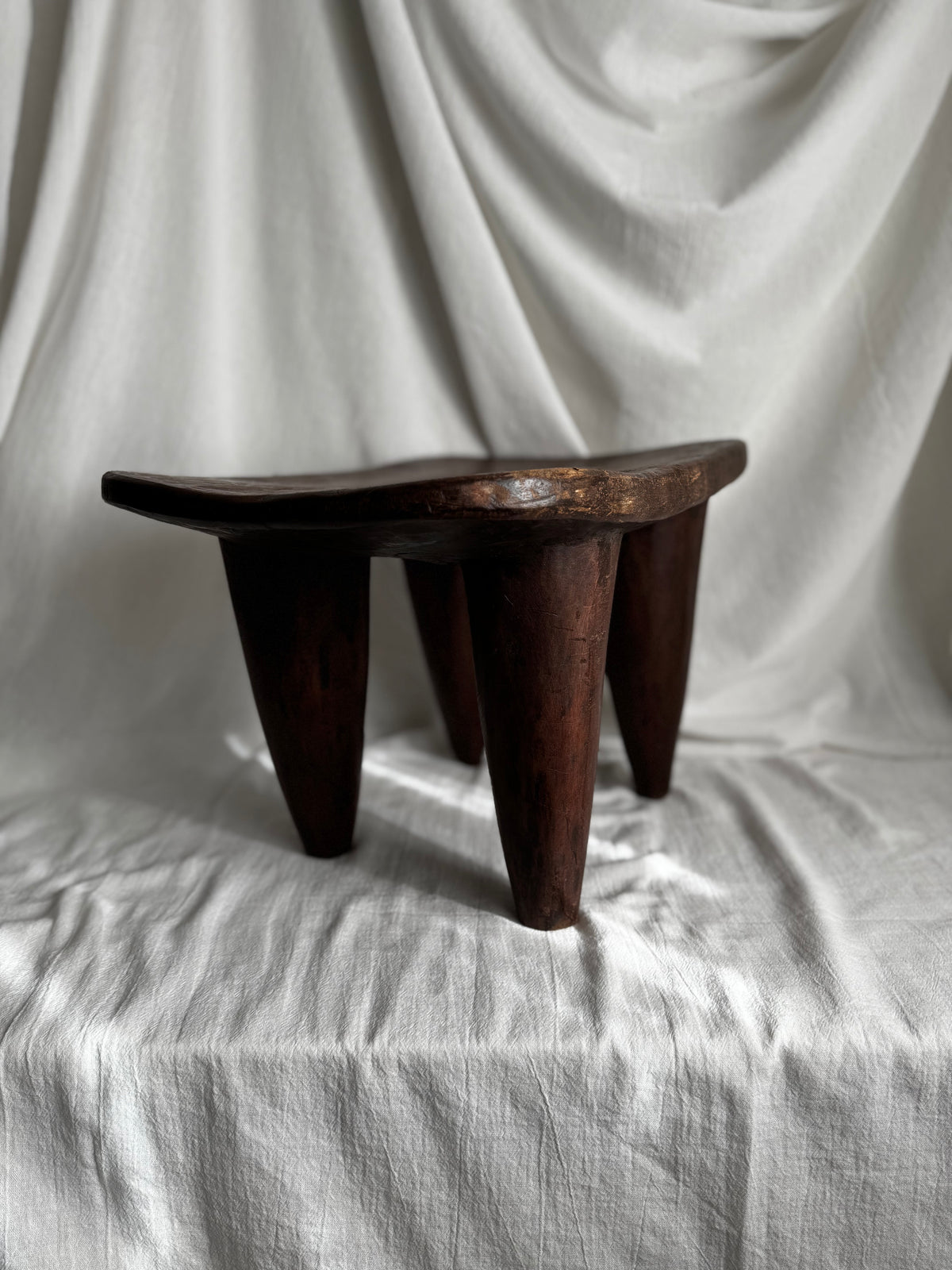 AFRICAN SENUFO STOOL -Medium Size- No1