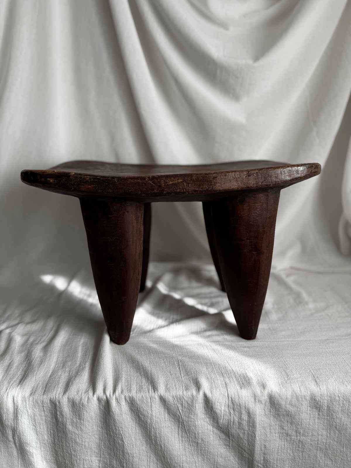 AFRICAN SENUFO STOOL -Medium Size- No1