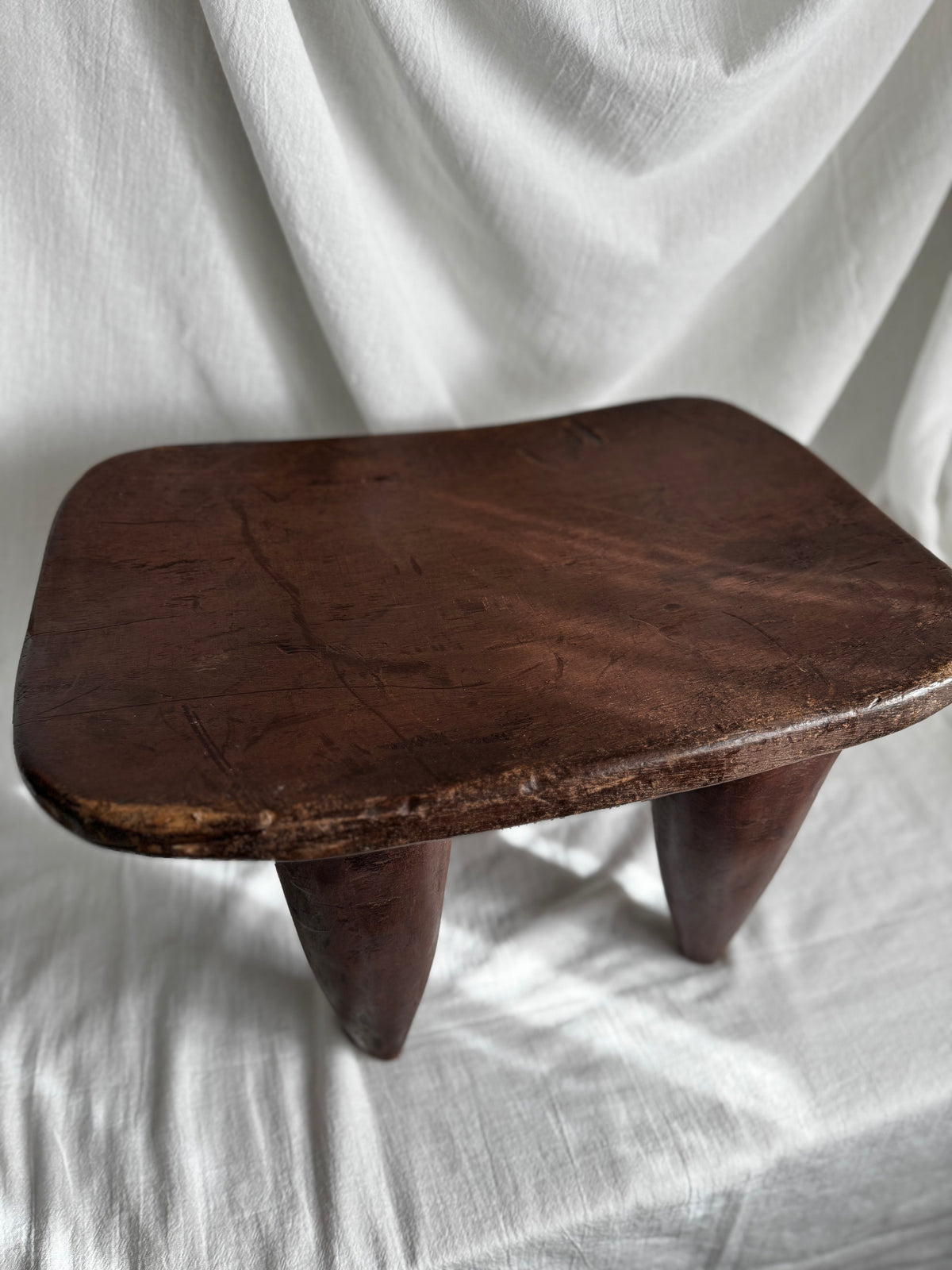 AFRICAN SENUFO STOOL -Medium Size- No1