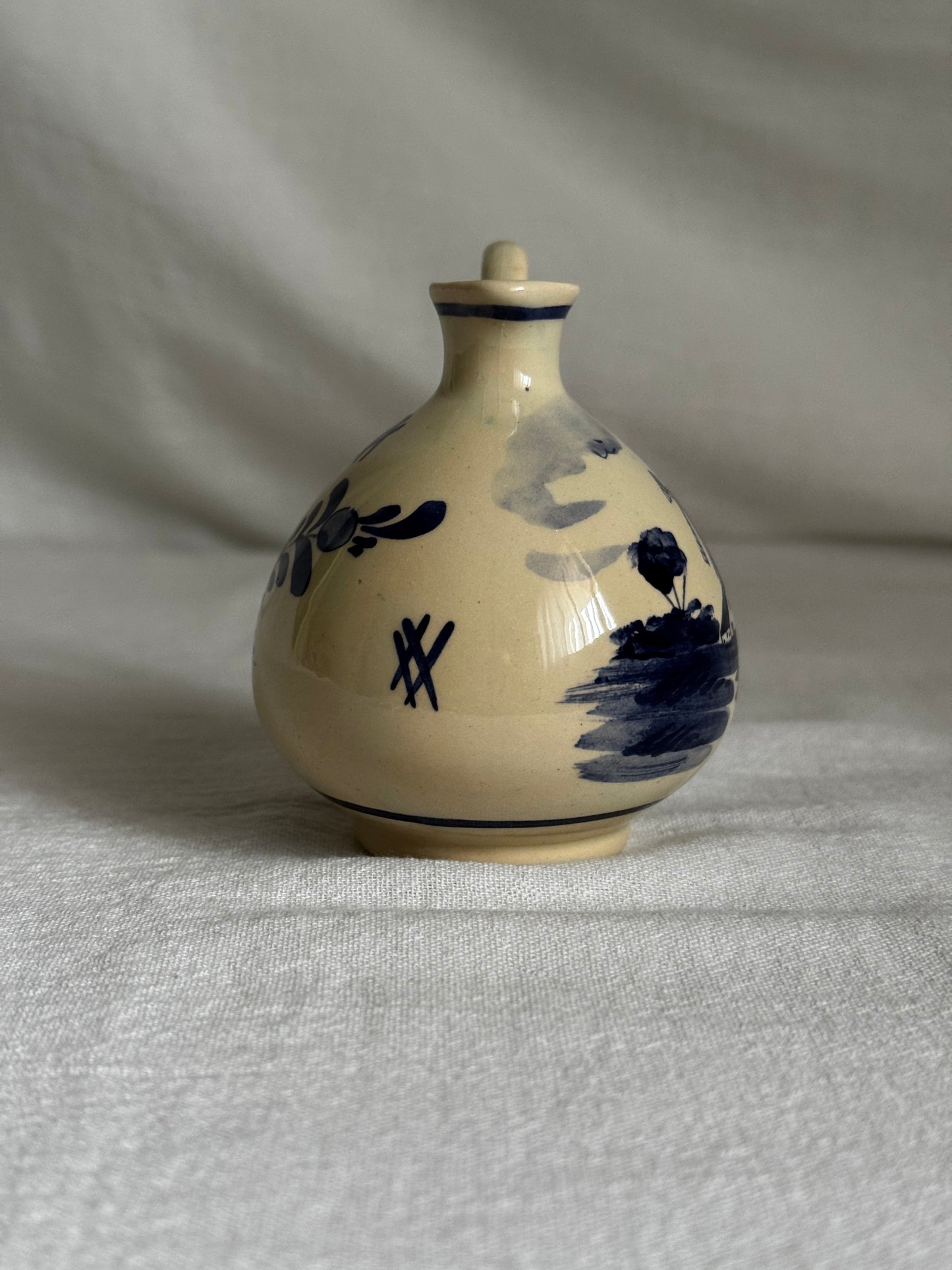 VINTAGE DELFT HOLLAND SMALL PITCHER