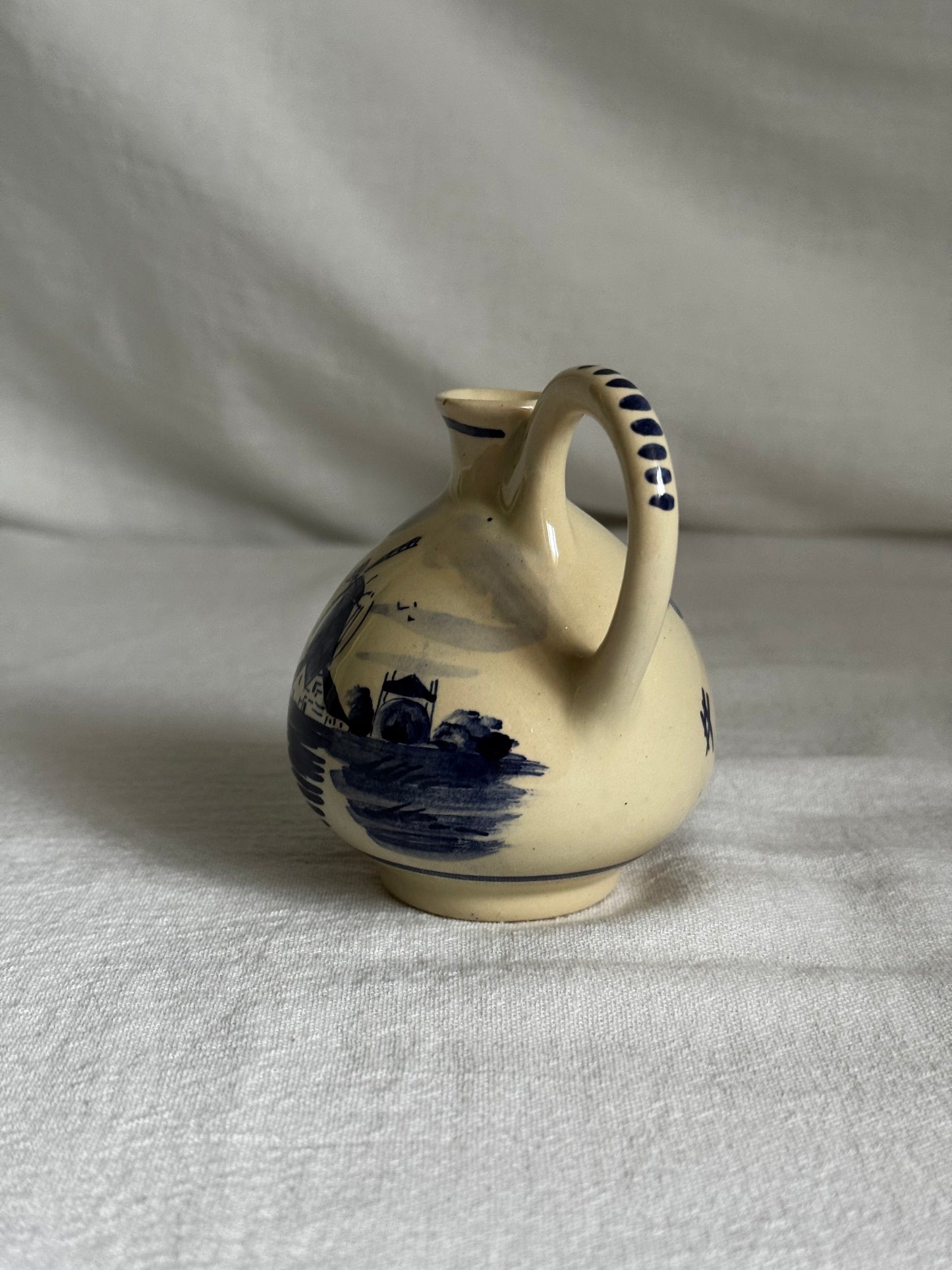 VINTAGE DELFT HOLLAND SMALL PITCHER