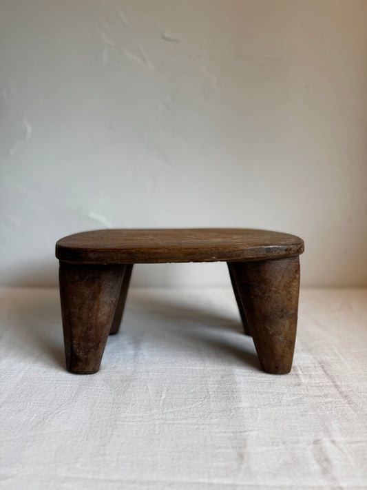MINI AFRICAN SENUFO STOOL No1