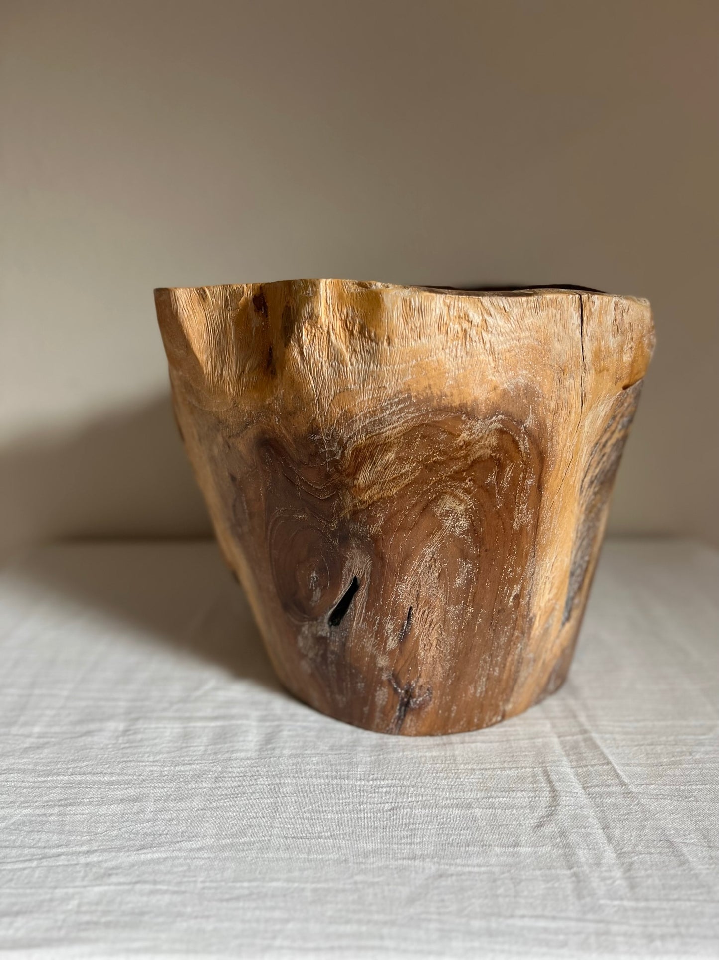 GIANT TEAK ROOT BOWL No1