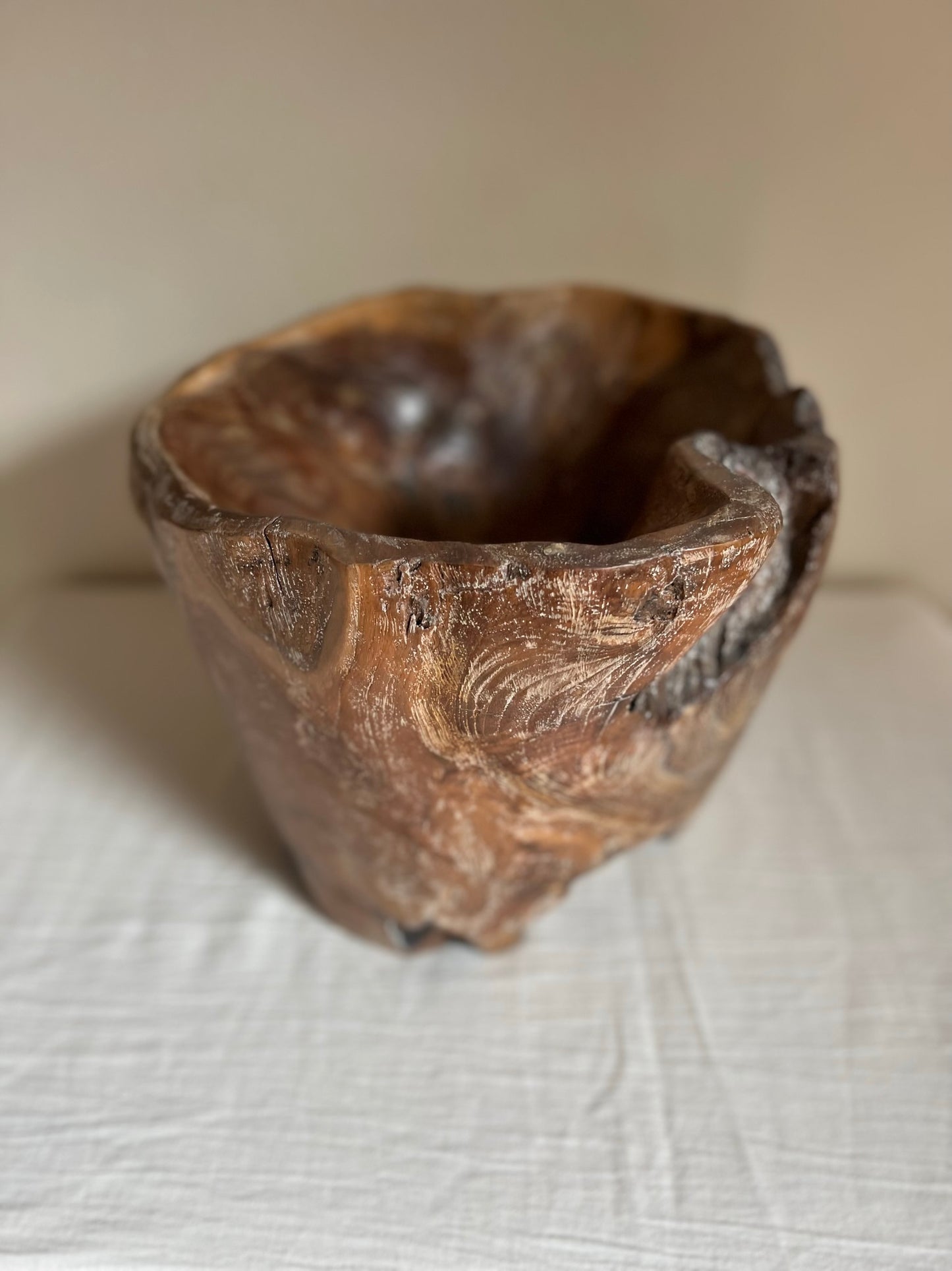 GIANT TEAK ROOT BOWL No1