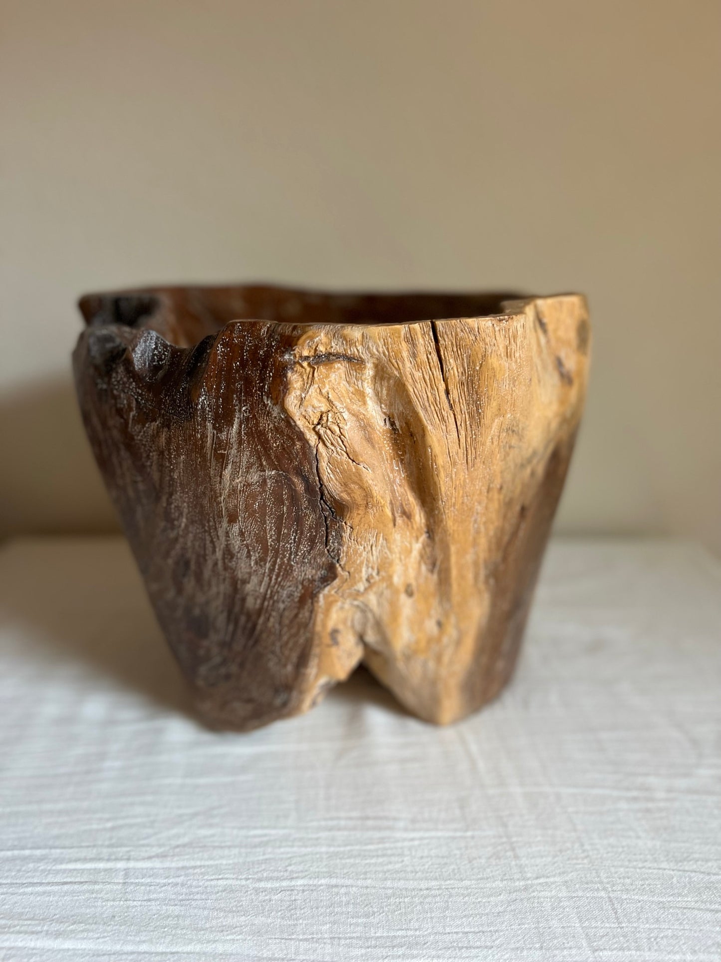 GIANT TEAK ROOT BOWL No1