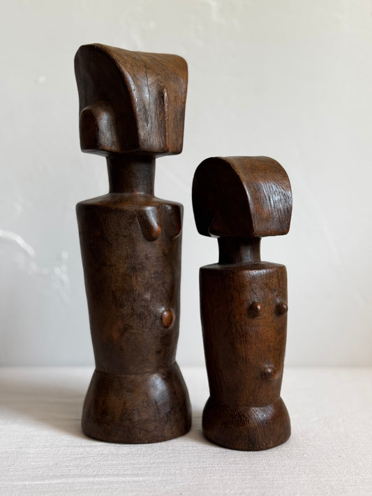 VINTAGE MWANA HITI FEMALE SCULPTURE