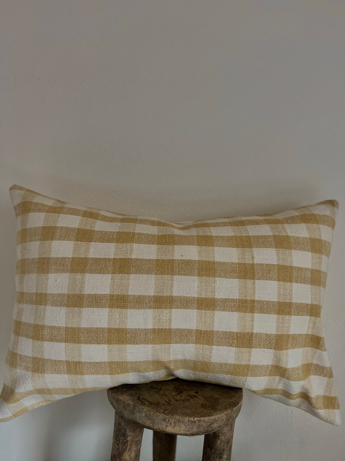 ANTONIETTA VINTAGE PLAID PILLOW COVER 16X24