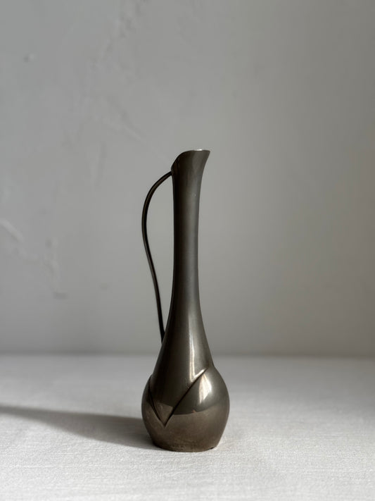 VINTAGE ART NOUVEAU SILVER PLATED VASE