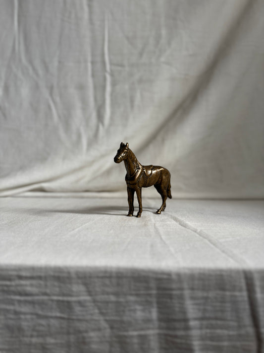 VINTAGE SMALL ARGENTINIAN BRASS HORSE